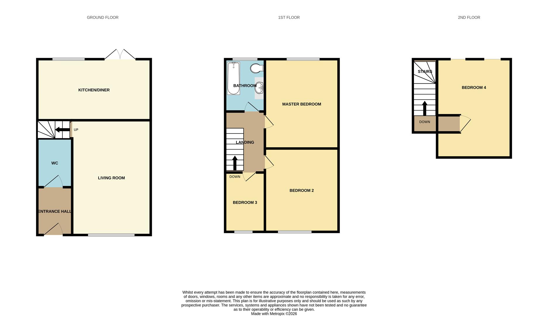 4, Mallard Close, Hull floorplan