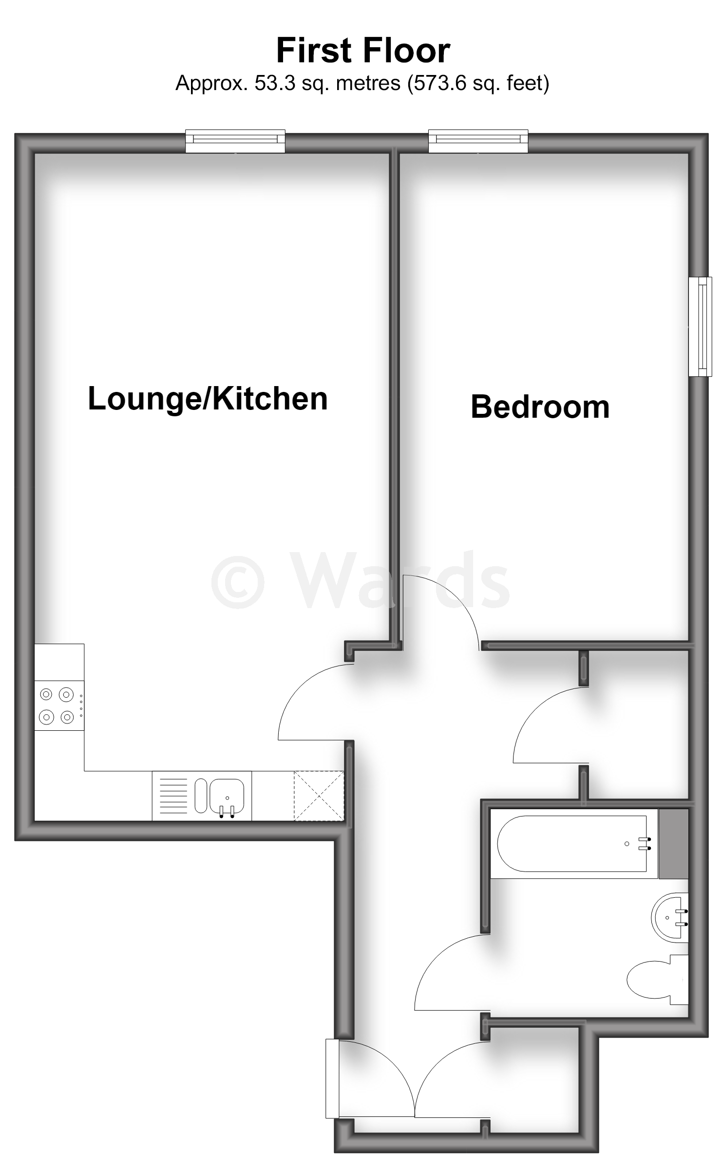 Lockyer Court, Pilots View, Chatham floorplan