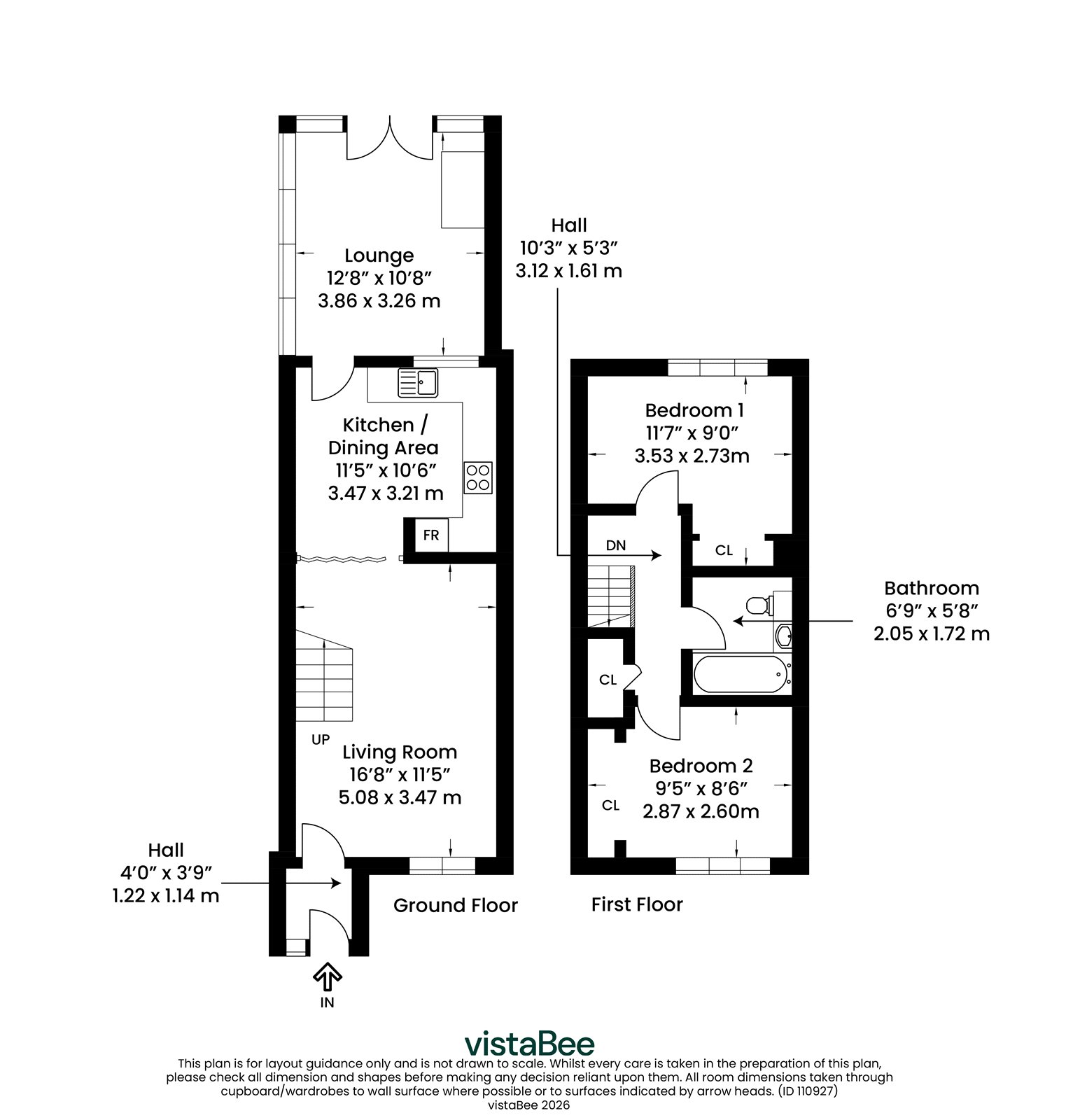 26, Millhouse Crescent, Glasgow floorplan