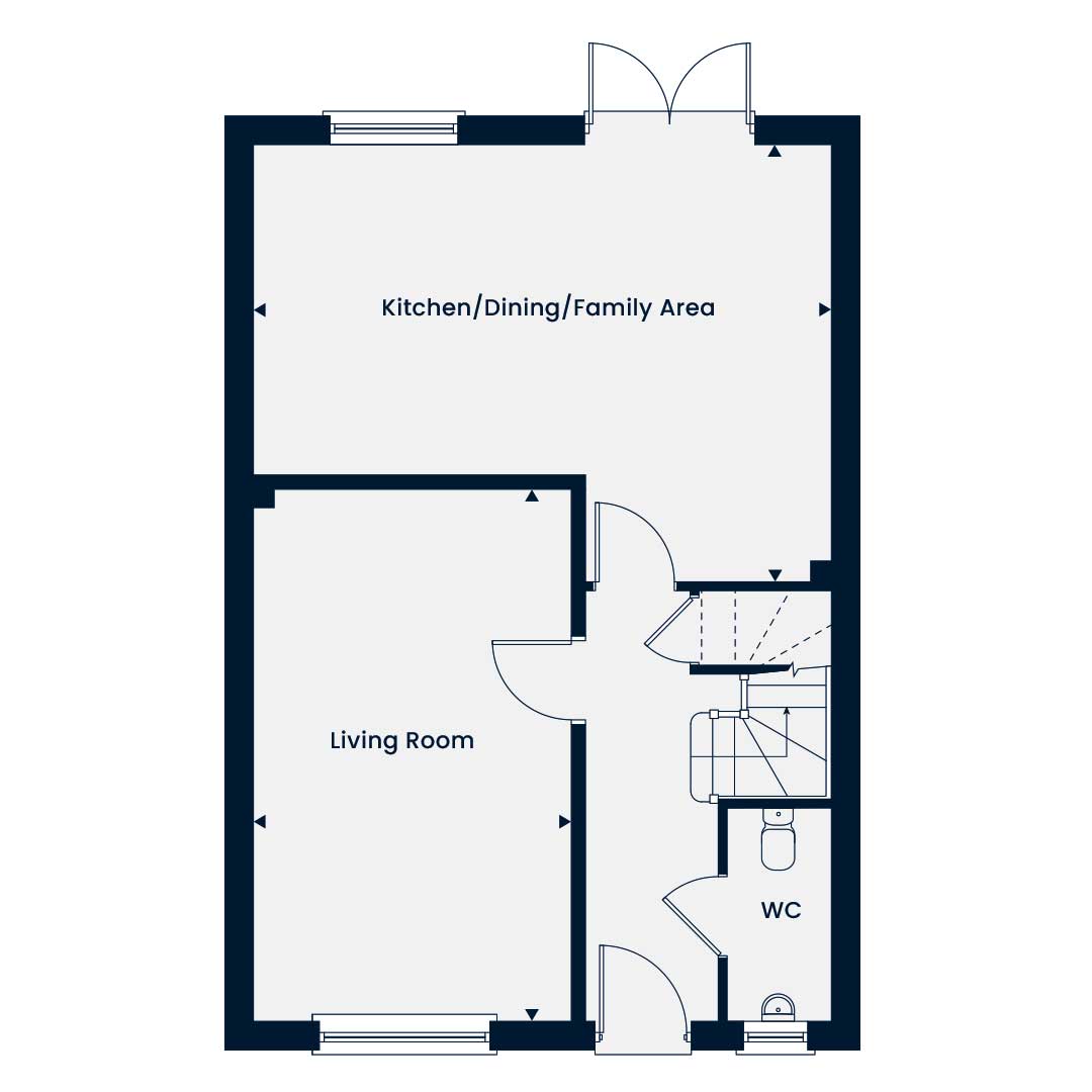 056, The Ridgeway,  Potton floorplan