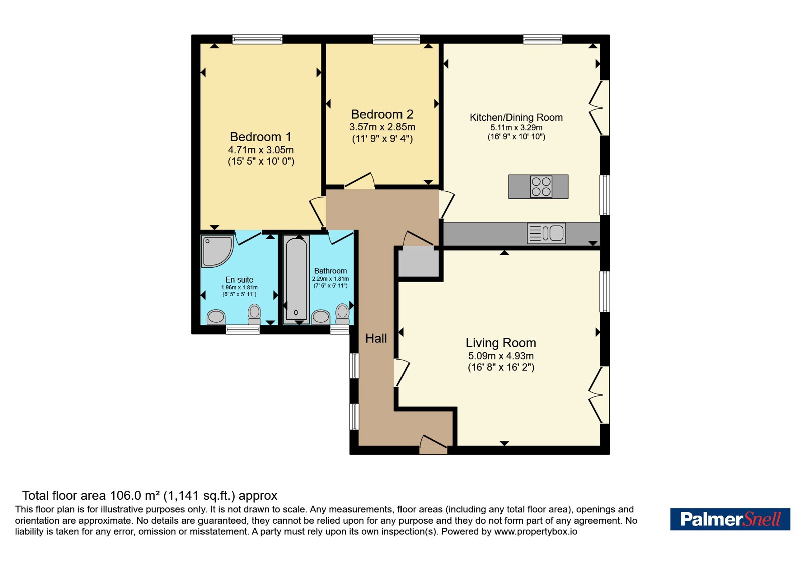 Westham Road, Dorset floorplan