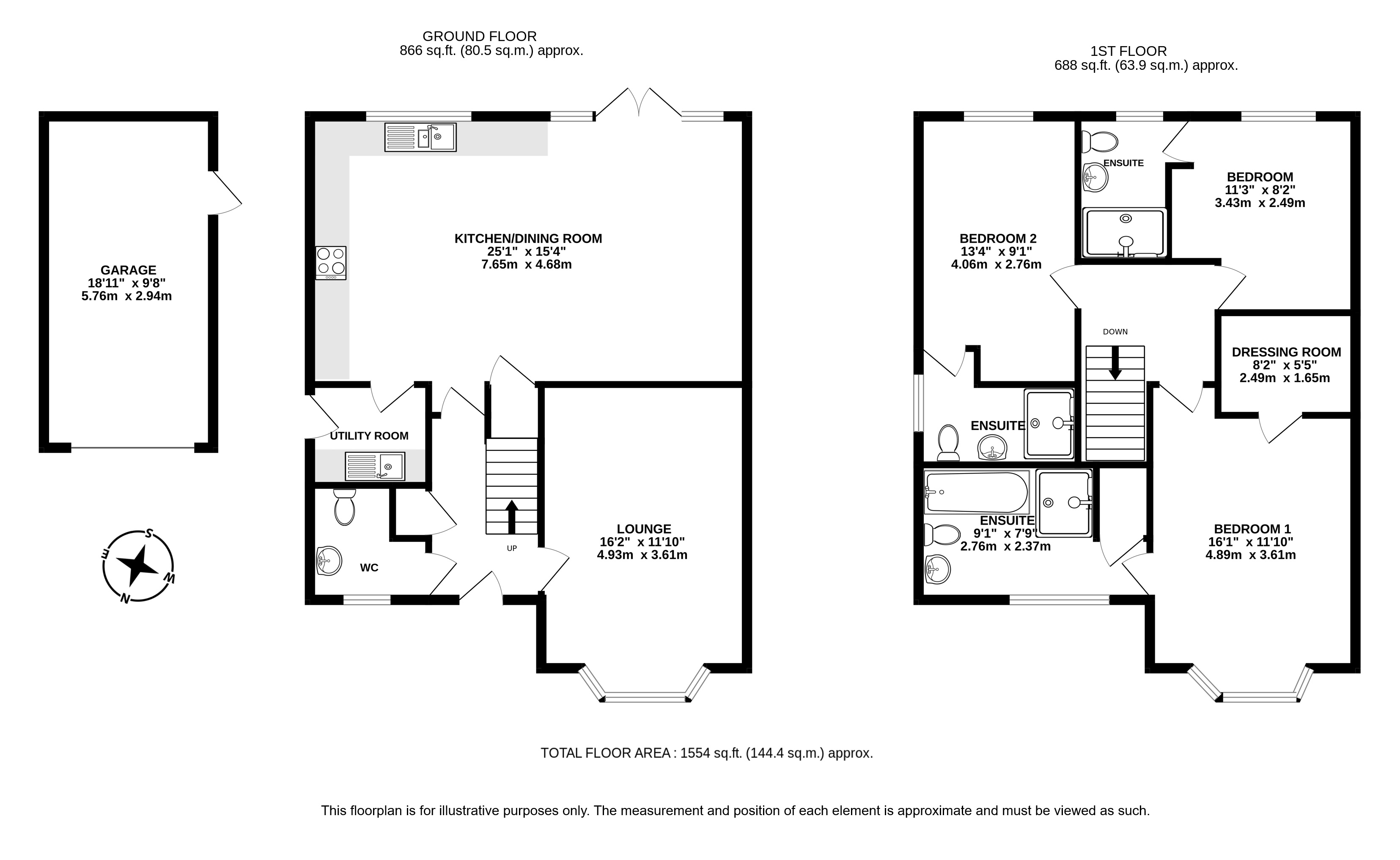 32, Magpie Meadows, Luton floorplan