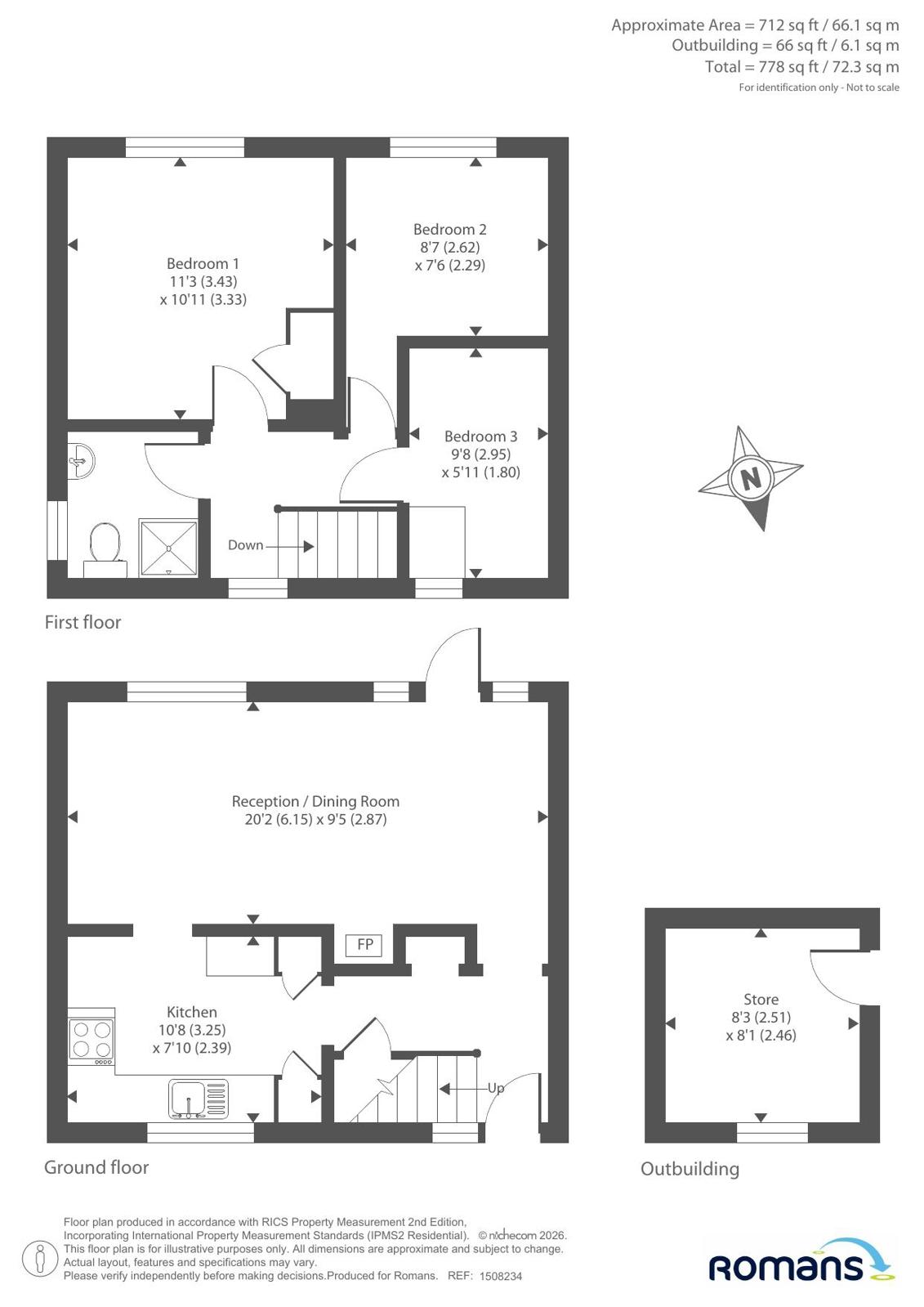 5, Red Rose, Bracknell floorplan