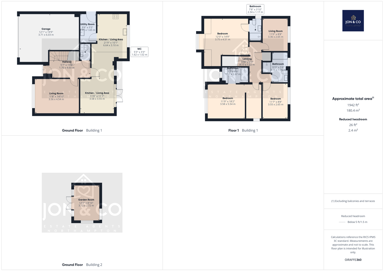 3, Rose Gardens, Northampton floorplan