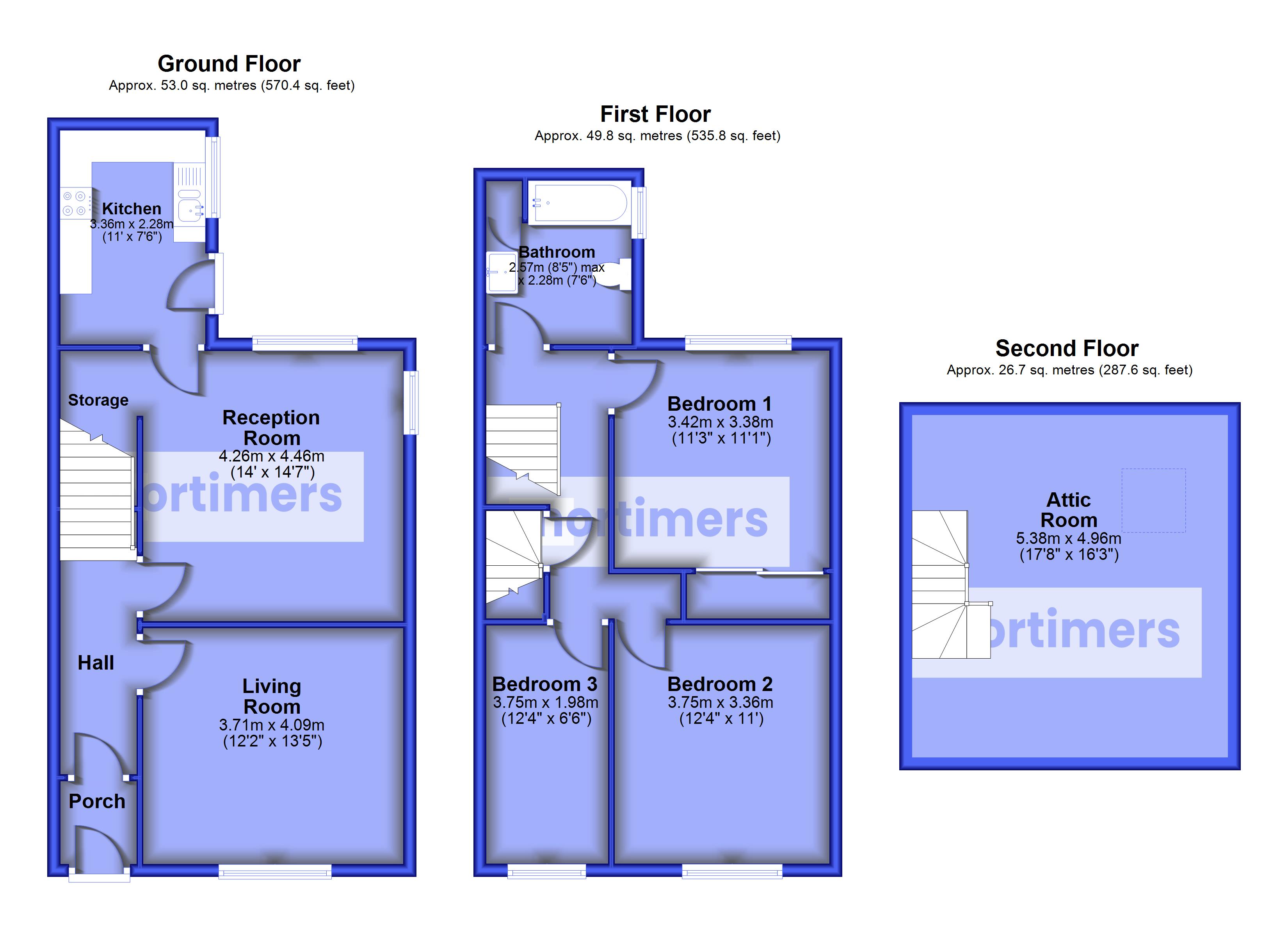 4, Queen Street, Accrington floorplan