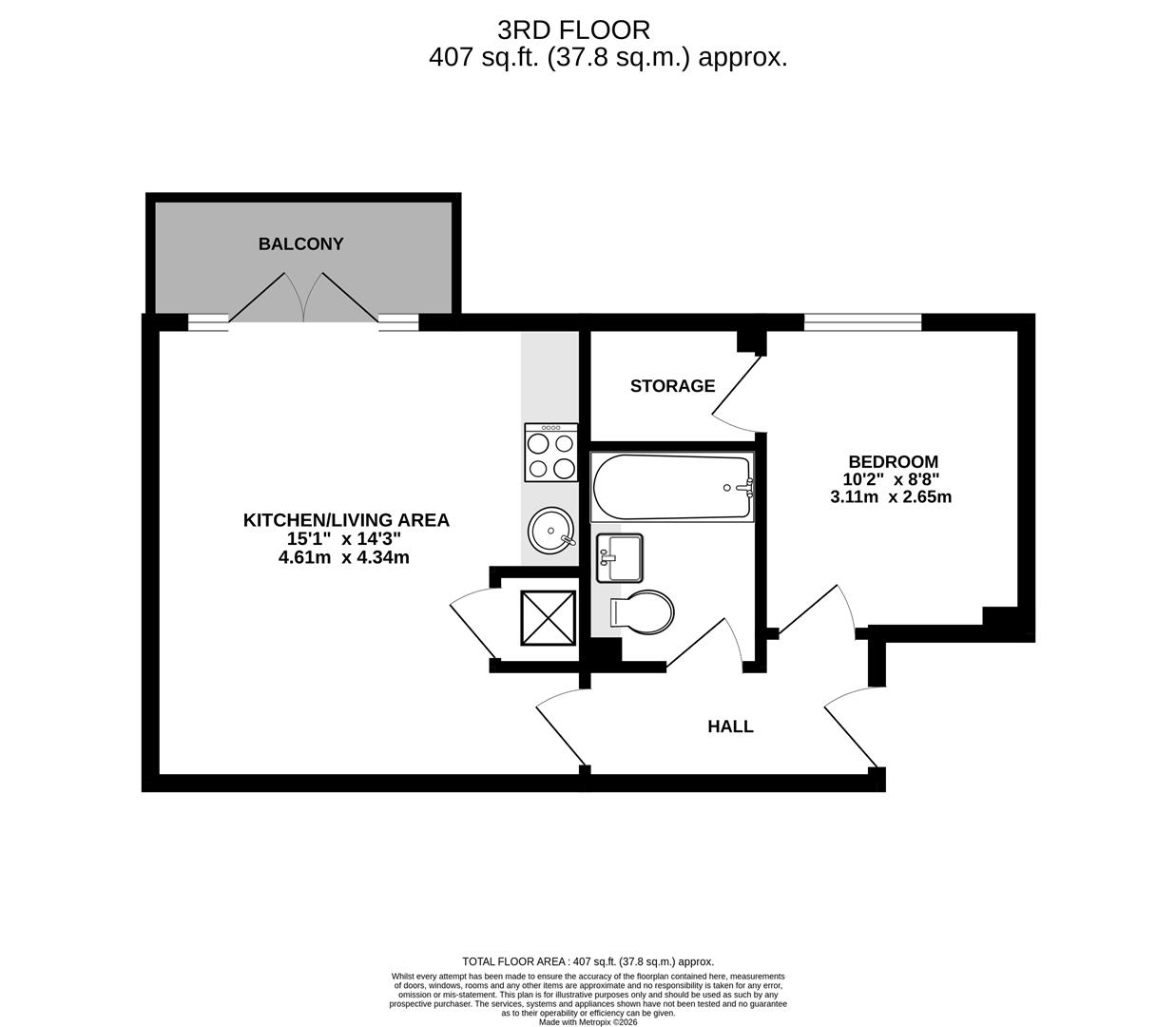 33 Kensington House, Park Lodge Avenue, West Drayton floorplan