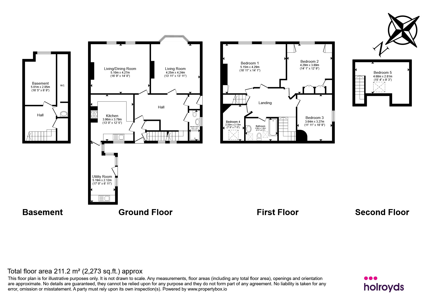 17, Pearson Lane, Bradford floorplan