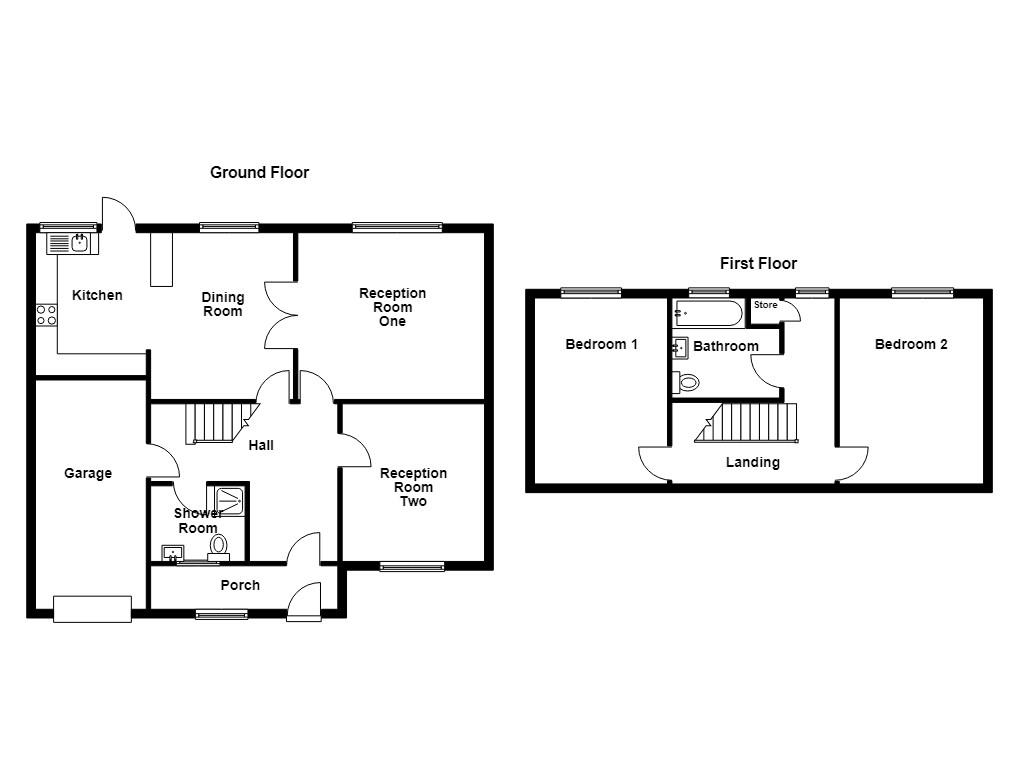 65, Marland Fold, Rochdale floorplan