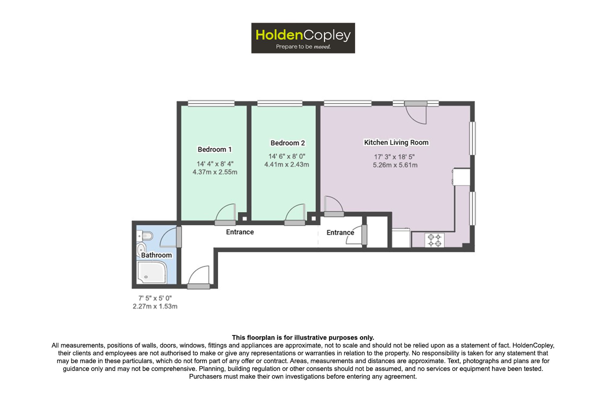 Flat 12, Westbridge House, Nottingham floorplan
