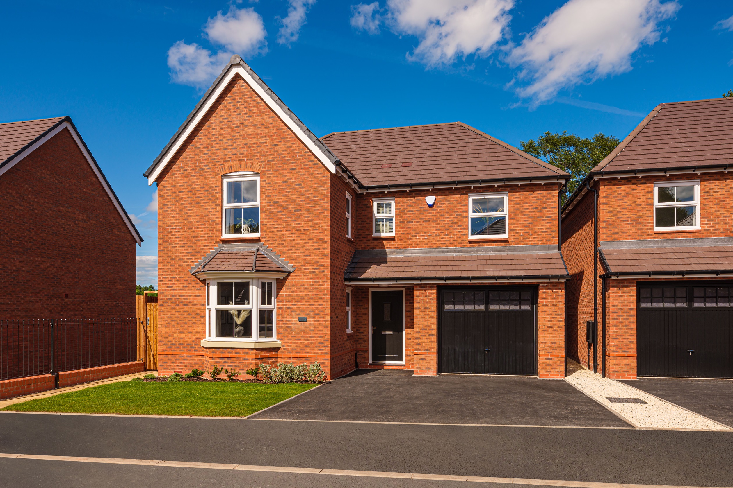 Brick Detached Exeter Show Home At Doseley Park