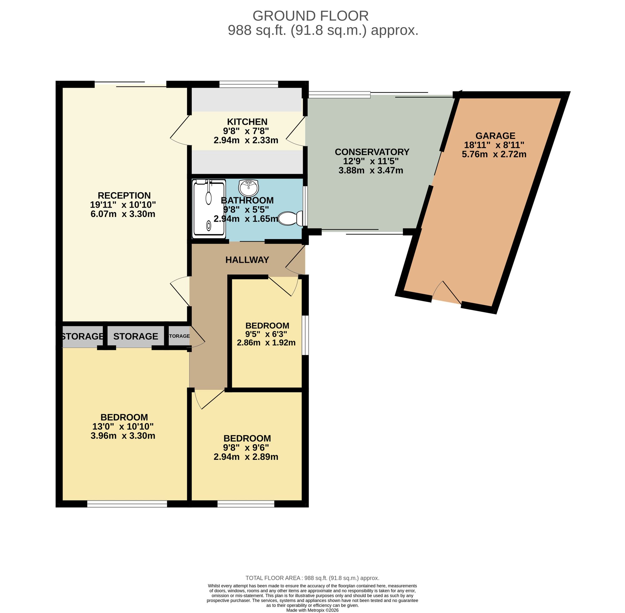 4 Woodland Drive, Newport floorplan
