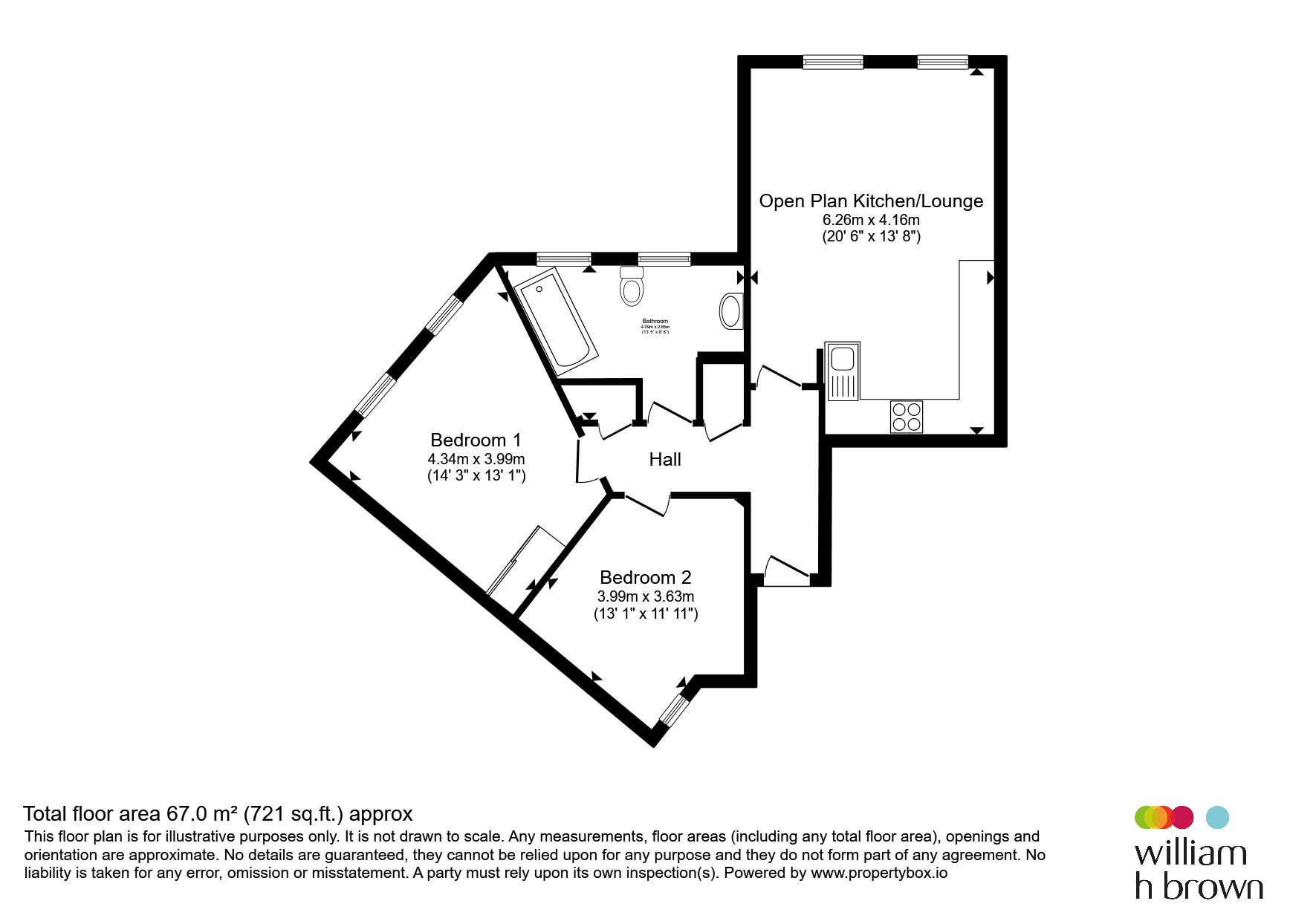4, Minster Wharf, Beverley floorplan