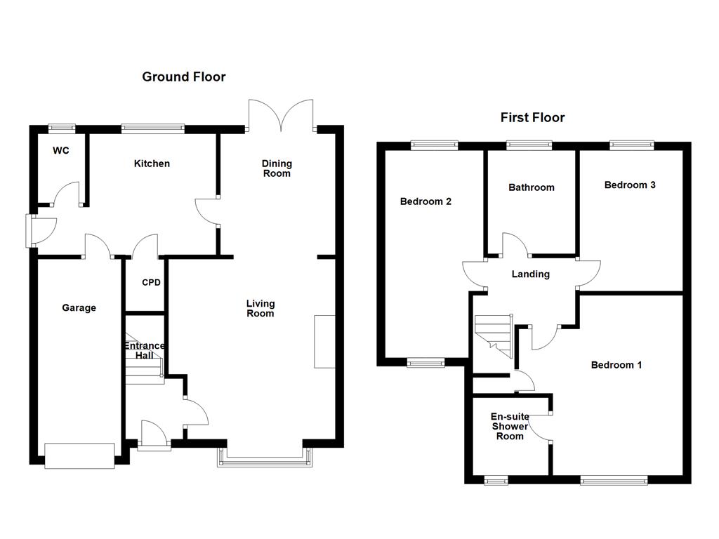 56, Martin Close Aughton, Sheffield floorplan
