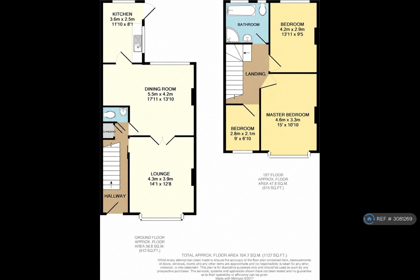 Colliers Wood, London floorplan