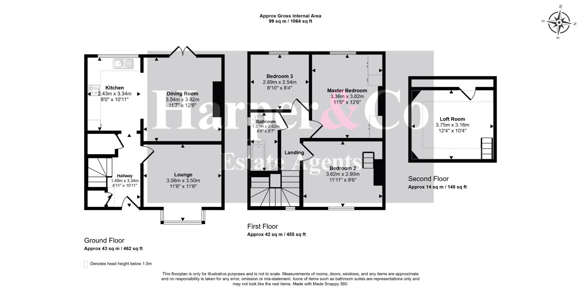60, Centenary Crescent, Stockton-On-Tees floorplan