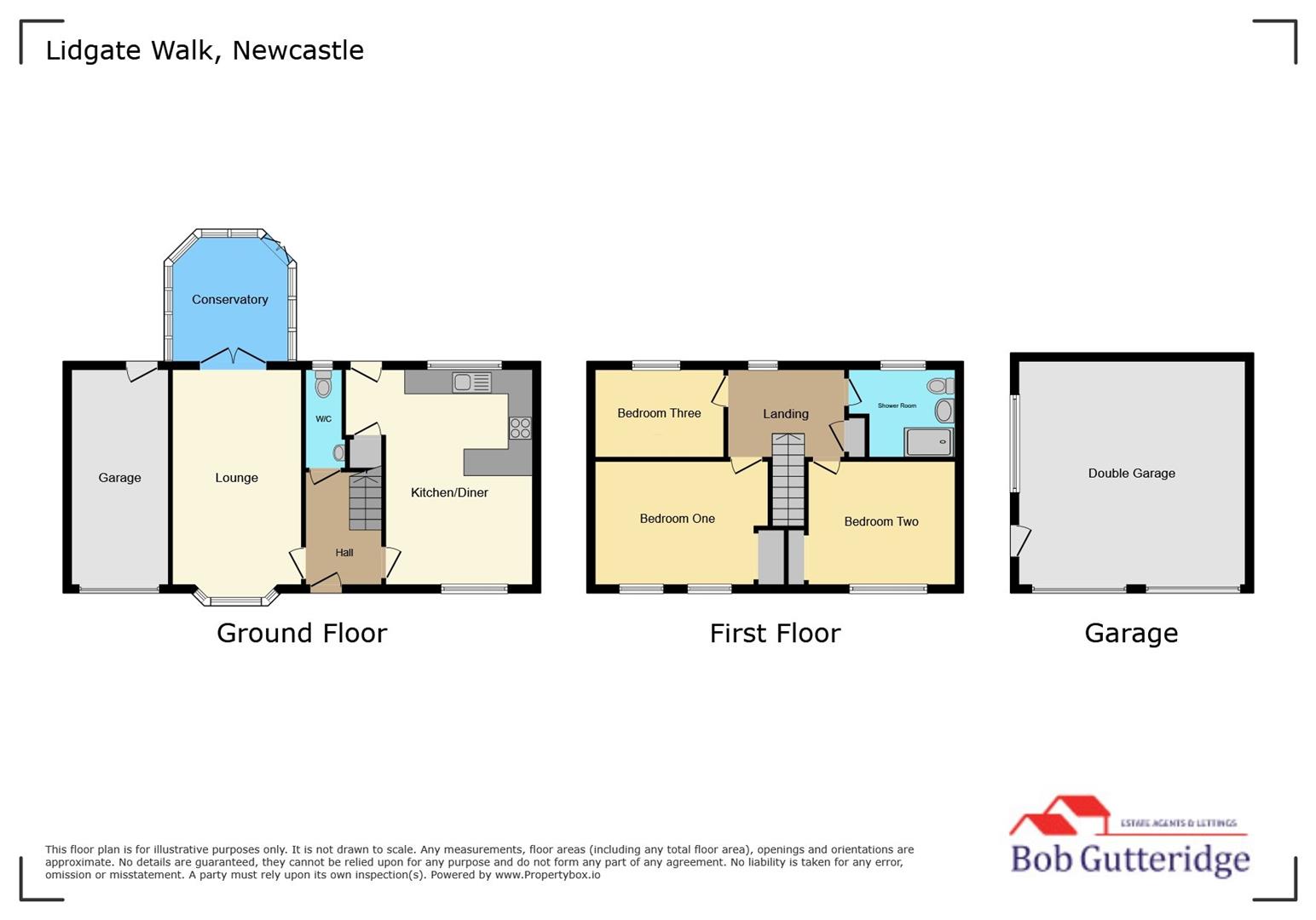 7, Lidgate Walk, Newcastle-under-Lyme floorplan