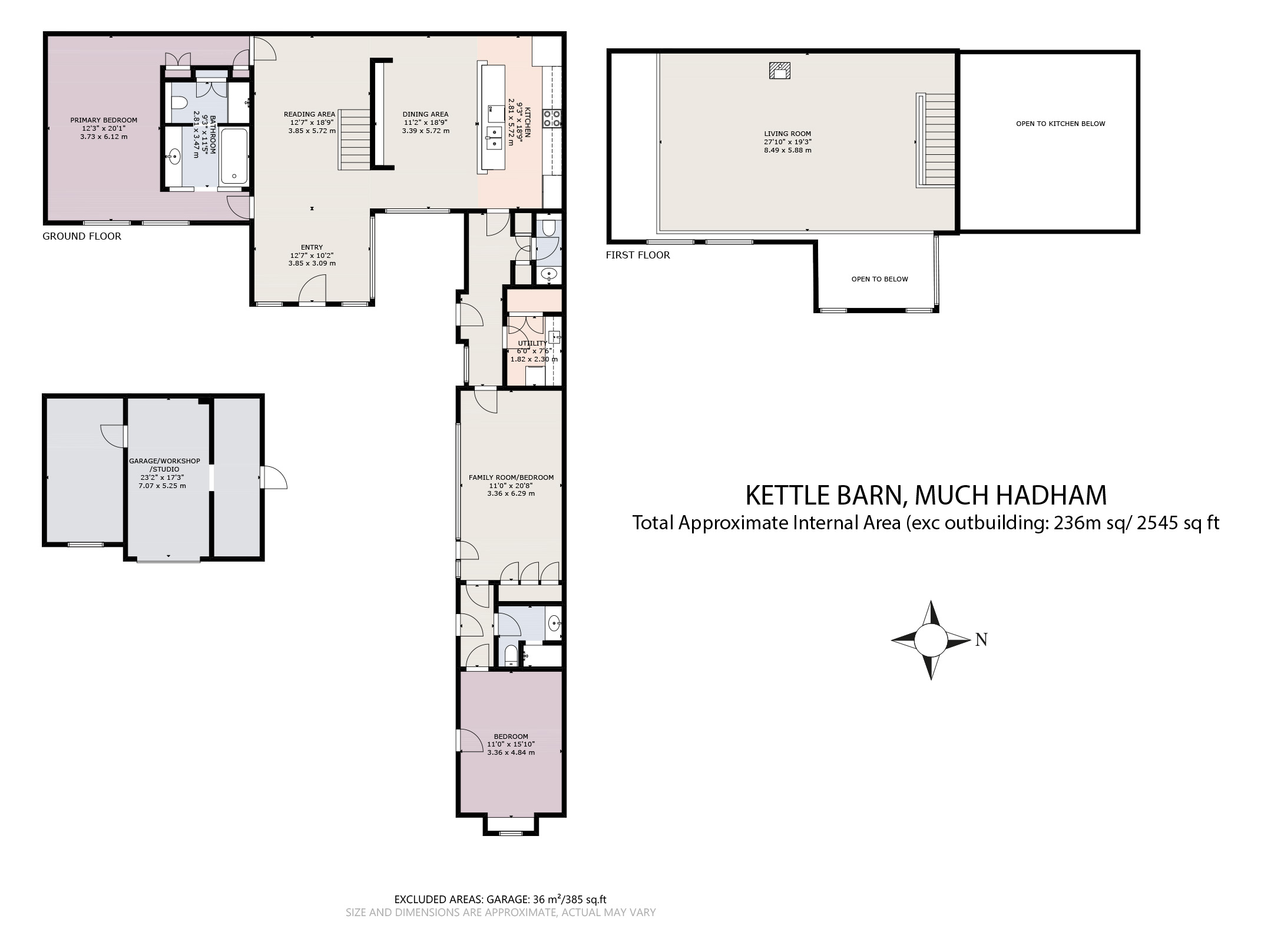 Kettle Barn,, Kettle Green Lane, Hertfordshire floorplan