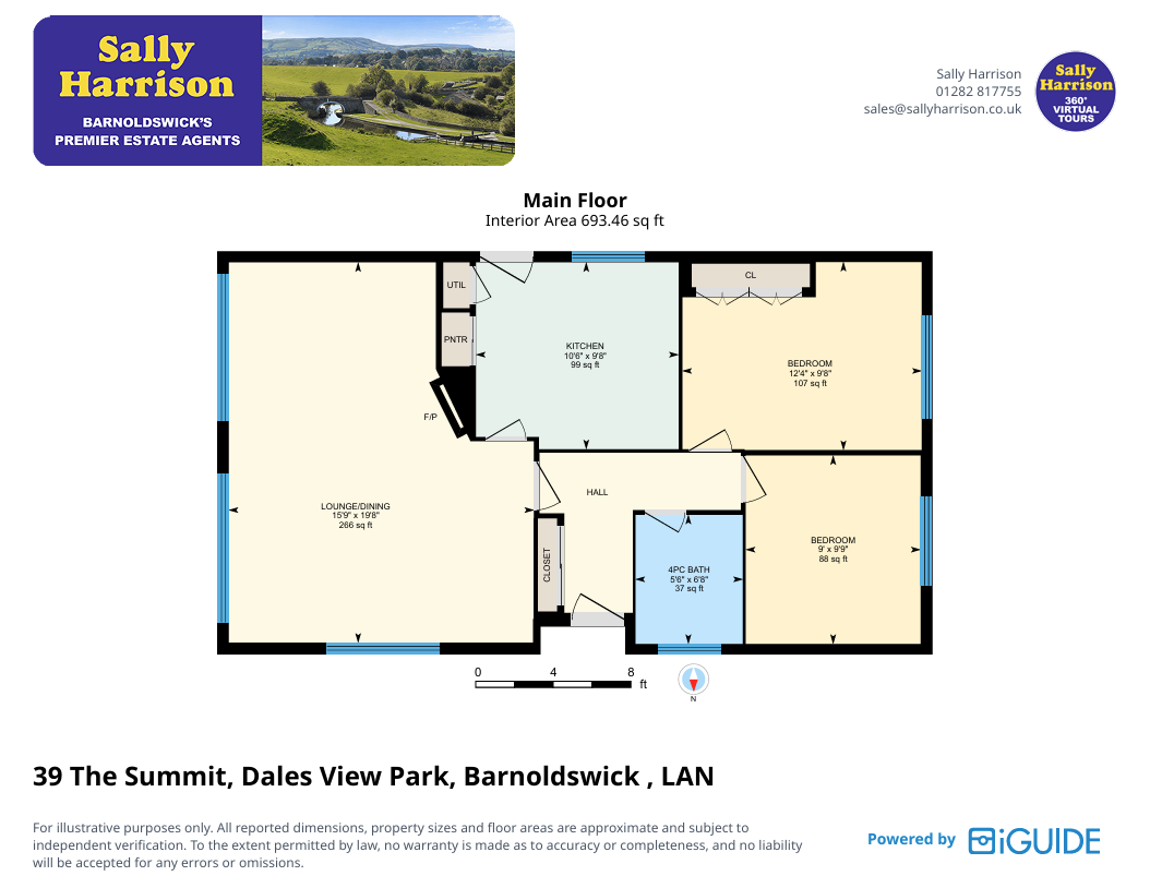 39, The Summit, Salterforth floorplan