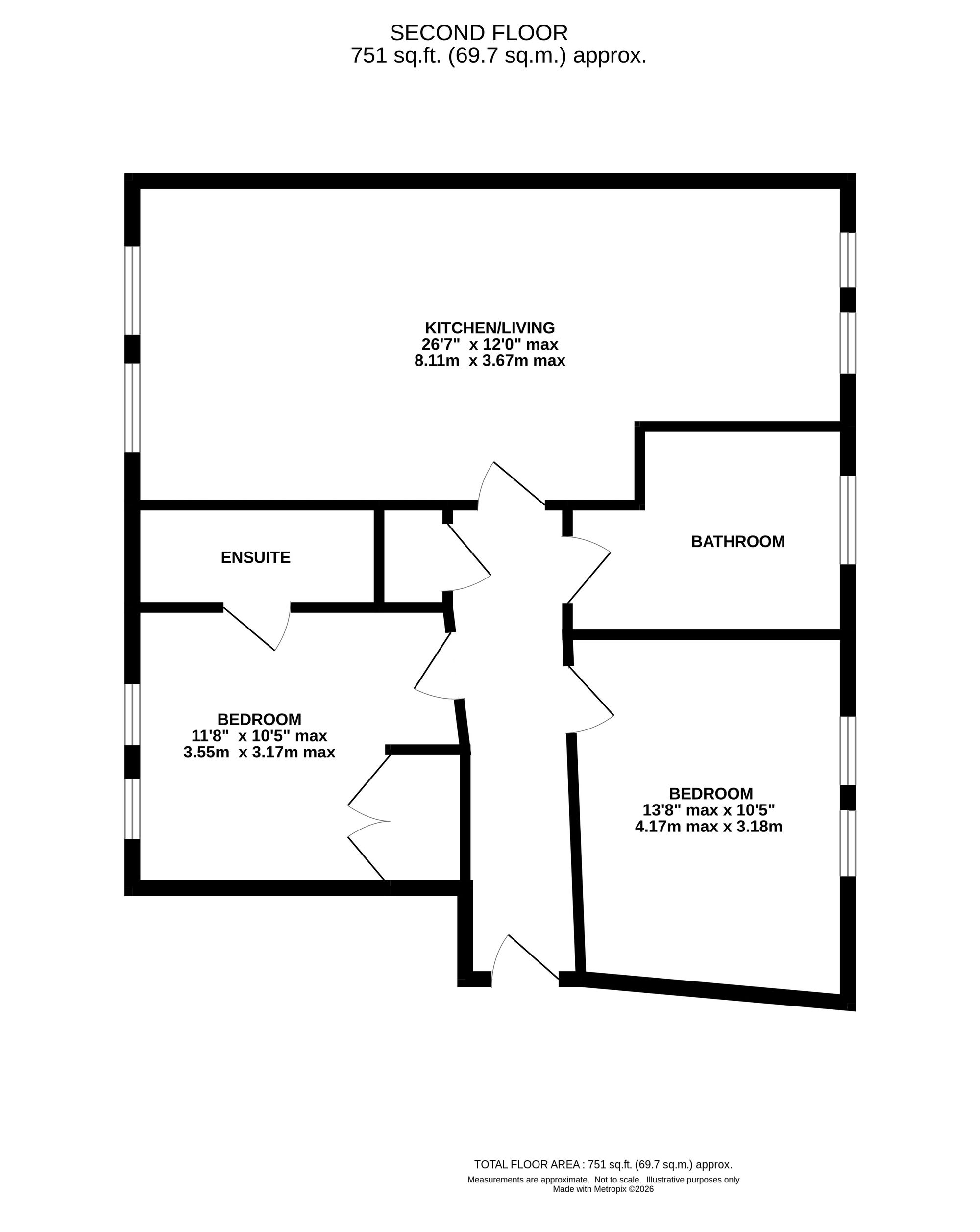 12 Jodrell Drive, Warrington floorplan