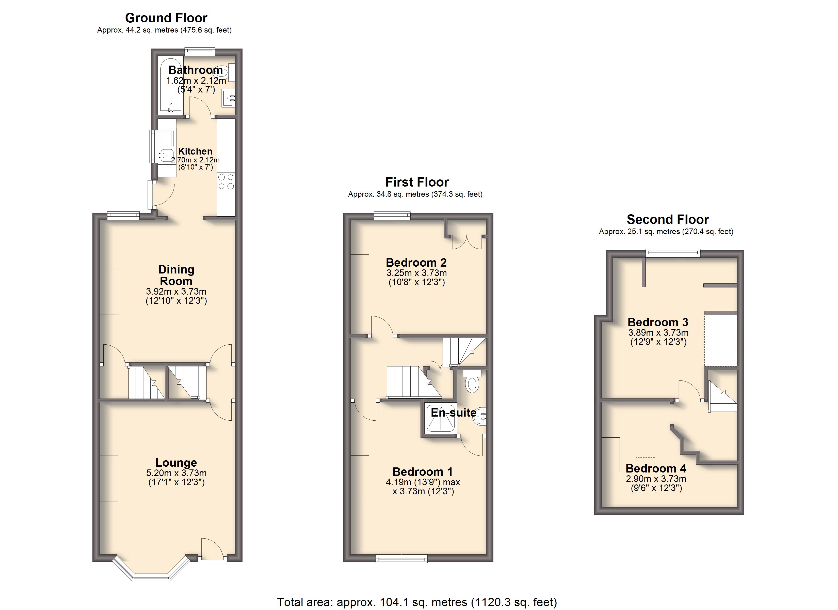 3 Bedrooms Terraced house for sale in High Street, Eckington, Sheffield S21