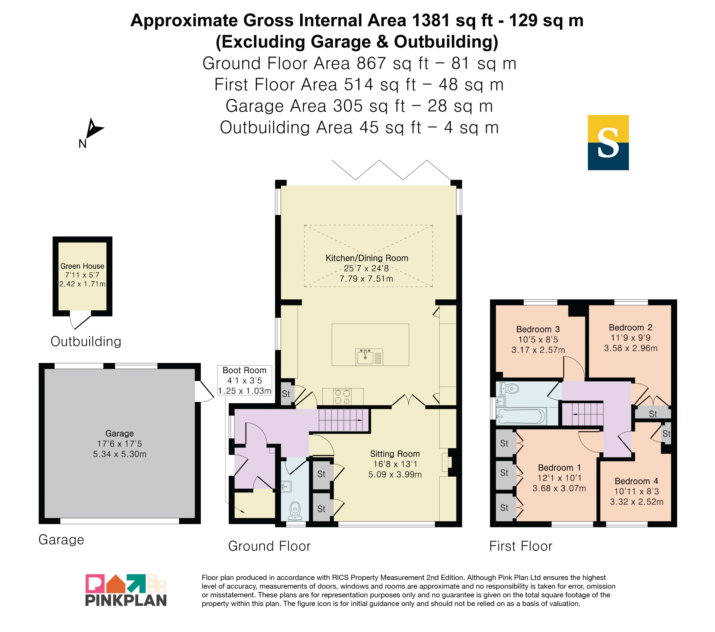 15, Glenville Gardens, Surrey floorplan