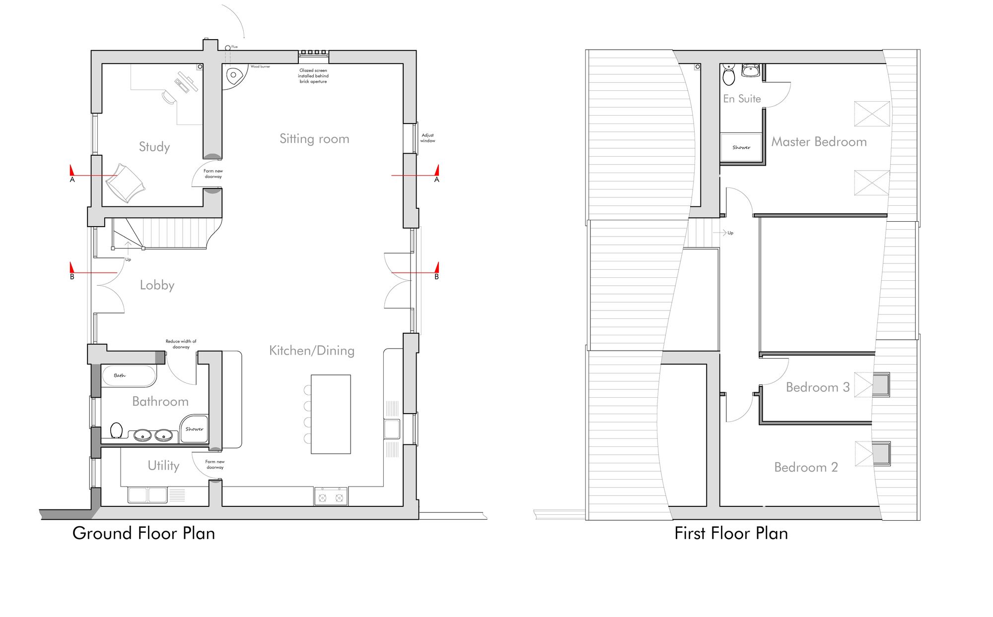 Centre Farm House and Barns, Downham Road, King's Lynn floorplan