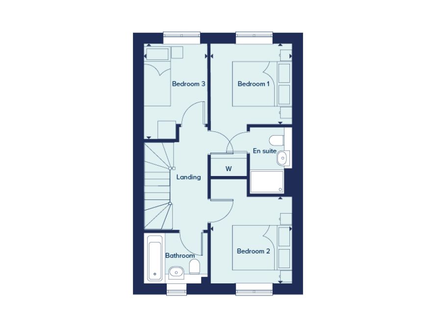 89, Ladygrove, Didcot floorplan