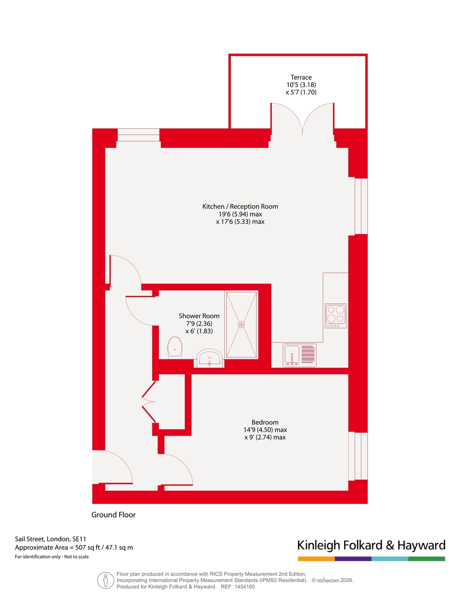 2, Sail Street, London floorplan
