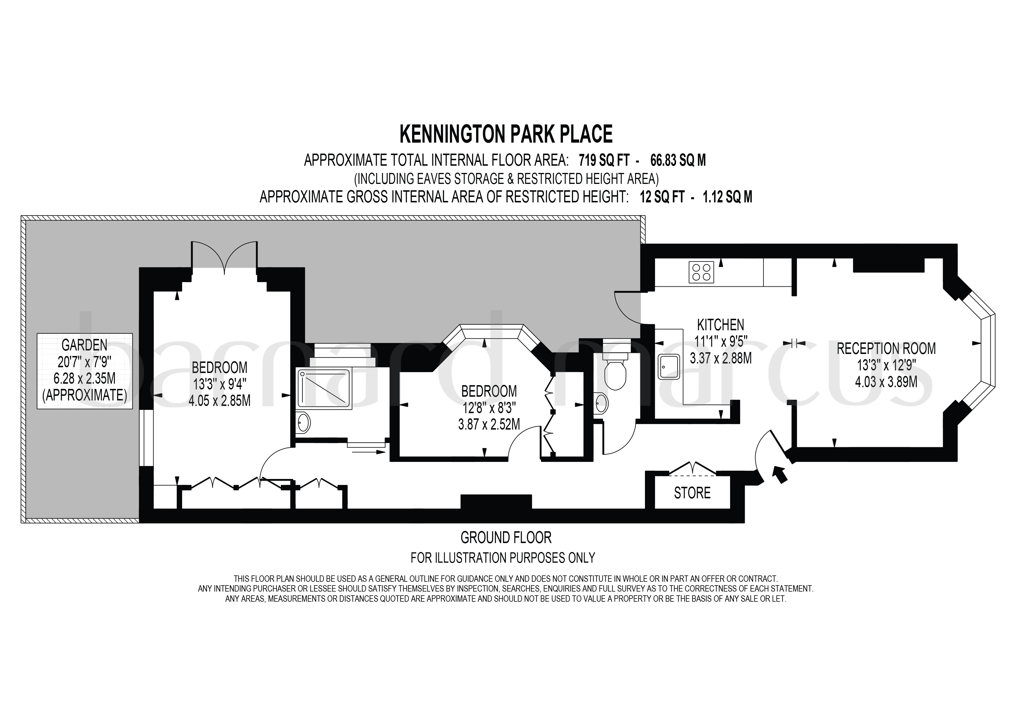 Kennington Park Place, LONDON floorplan