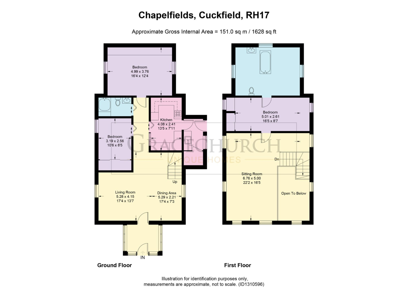 The Old Chapel, 29 Chapelfields, Cuckfield floorplan