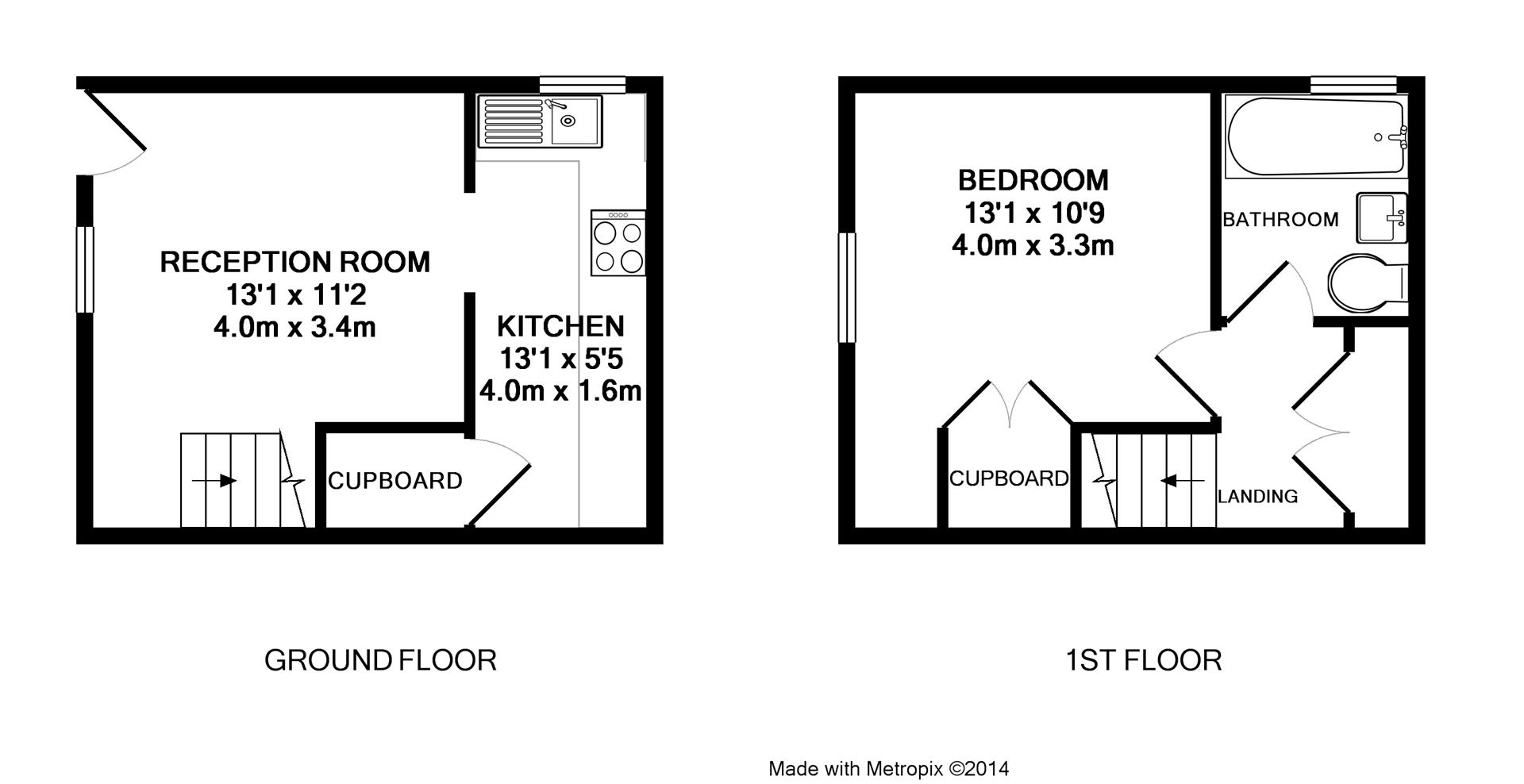 1 Bedrooms Terraced house to rent in Hyacinth Close, Hampton TW12