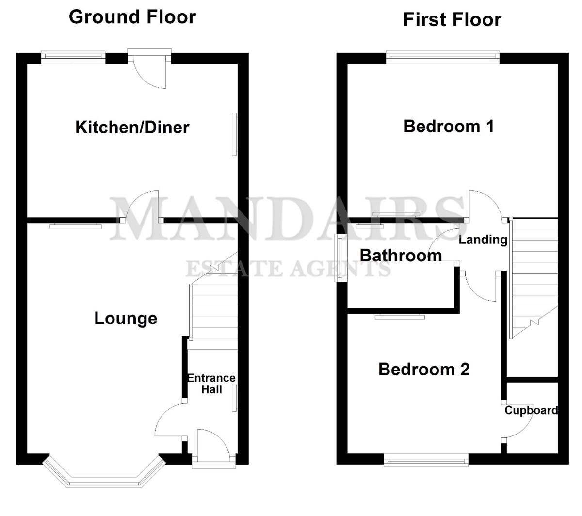 46 Meadenvale, Peterborough floorplan