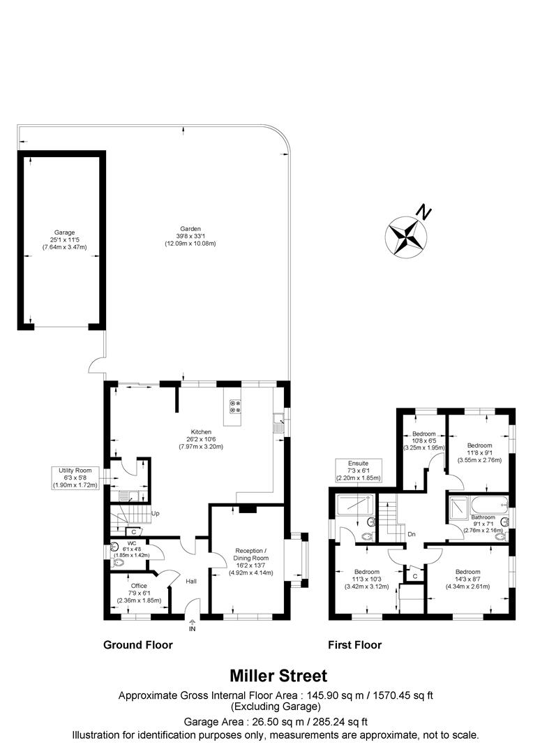 19, Miller Street, Saffron Walden floorplan
