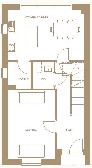 Plot 7, The Swanland, Welham Manor, Welham Green floorplan