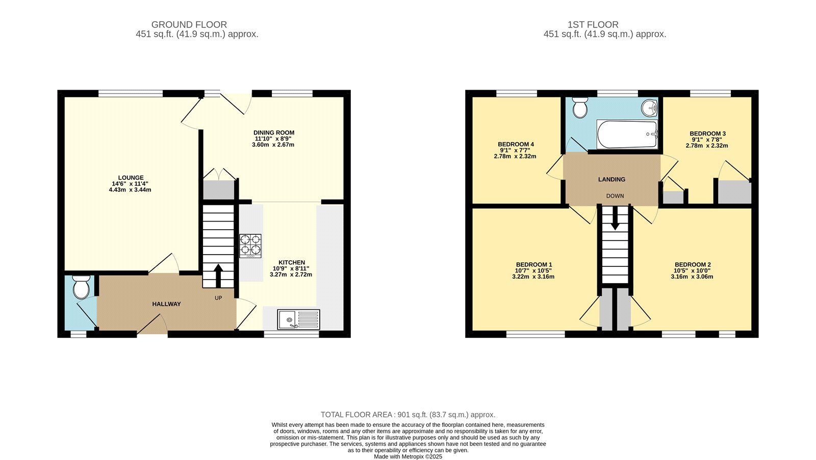 3, Cabourne Road, North East Lincs floorplan