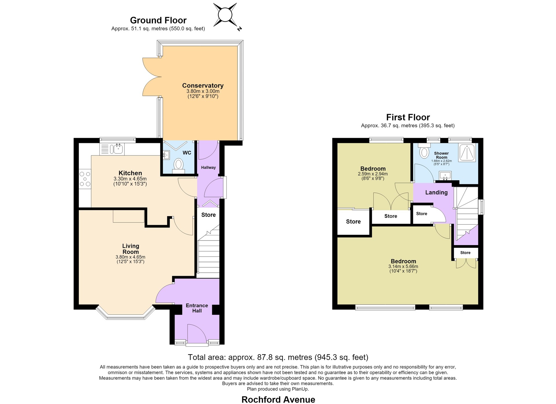 7, Rochford Avenue, Loughton floorplan