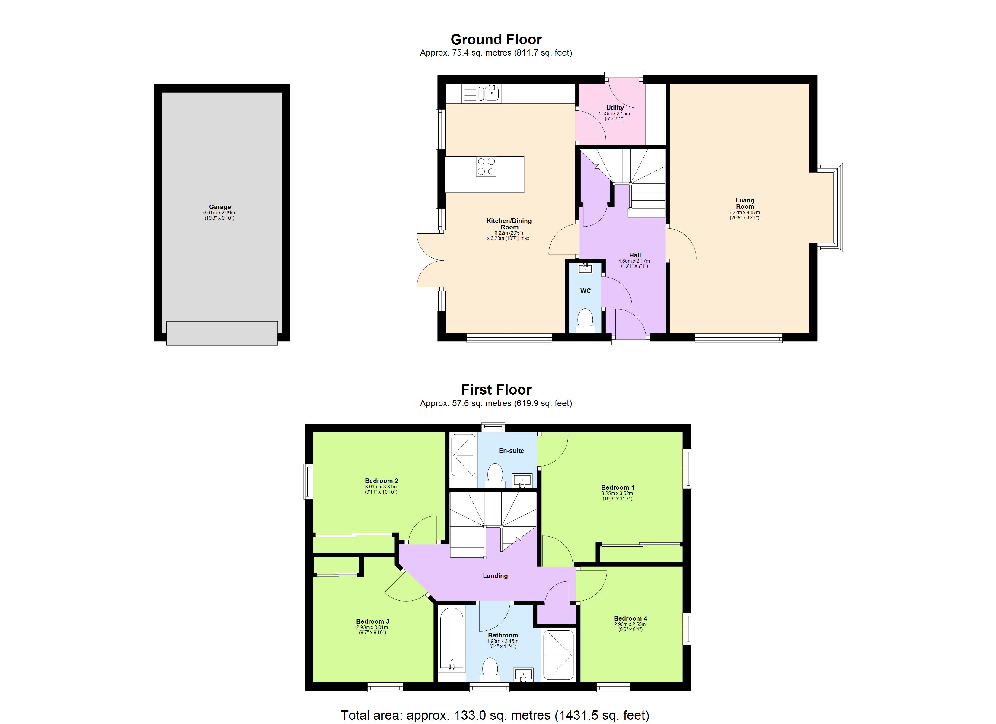 47, Meadow Avenue, Radlett floorplan