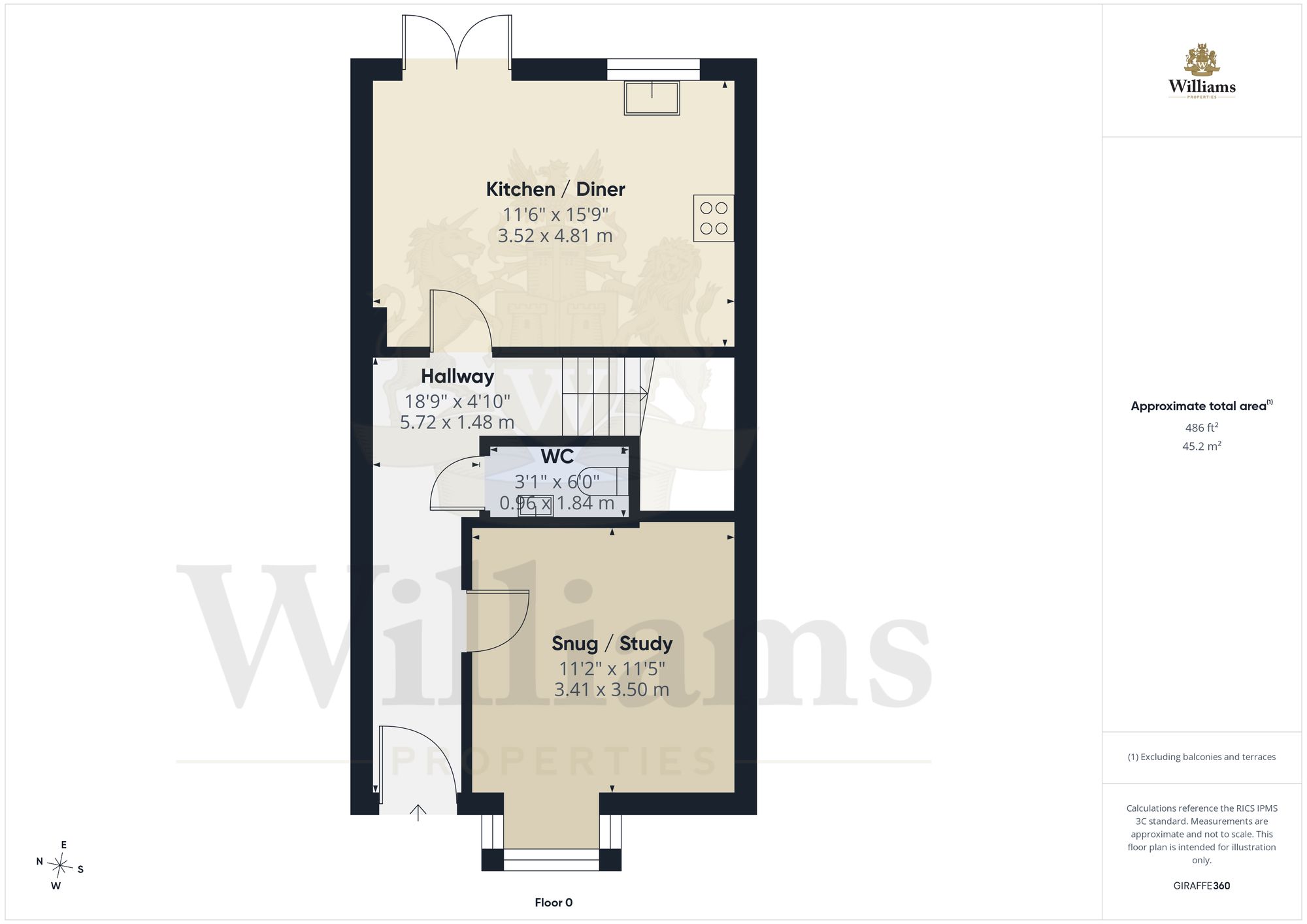 3 Provis Wharf, Aylesbury floorplan