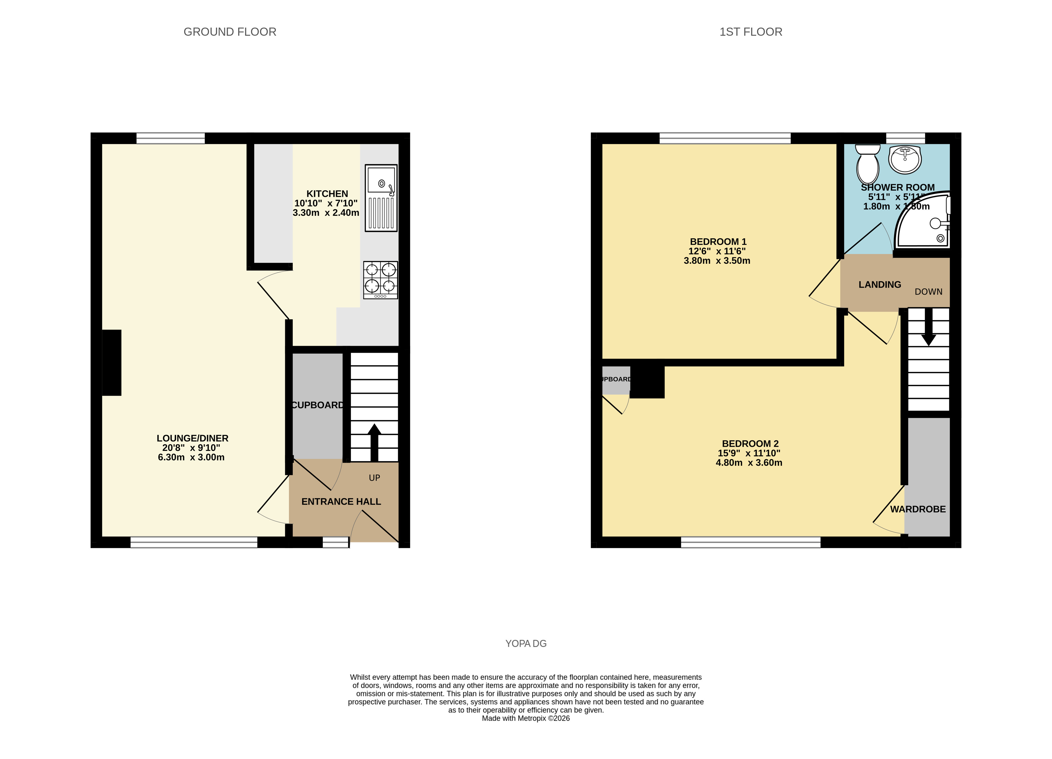 8, Dinmont Avenue, Dumfries floorplan