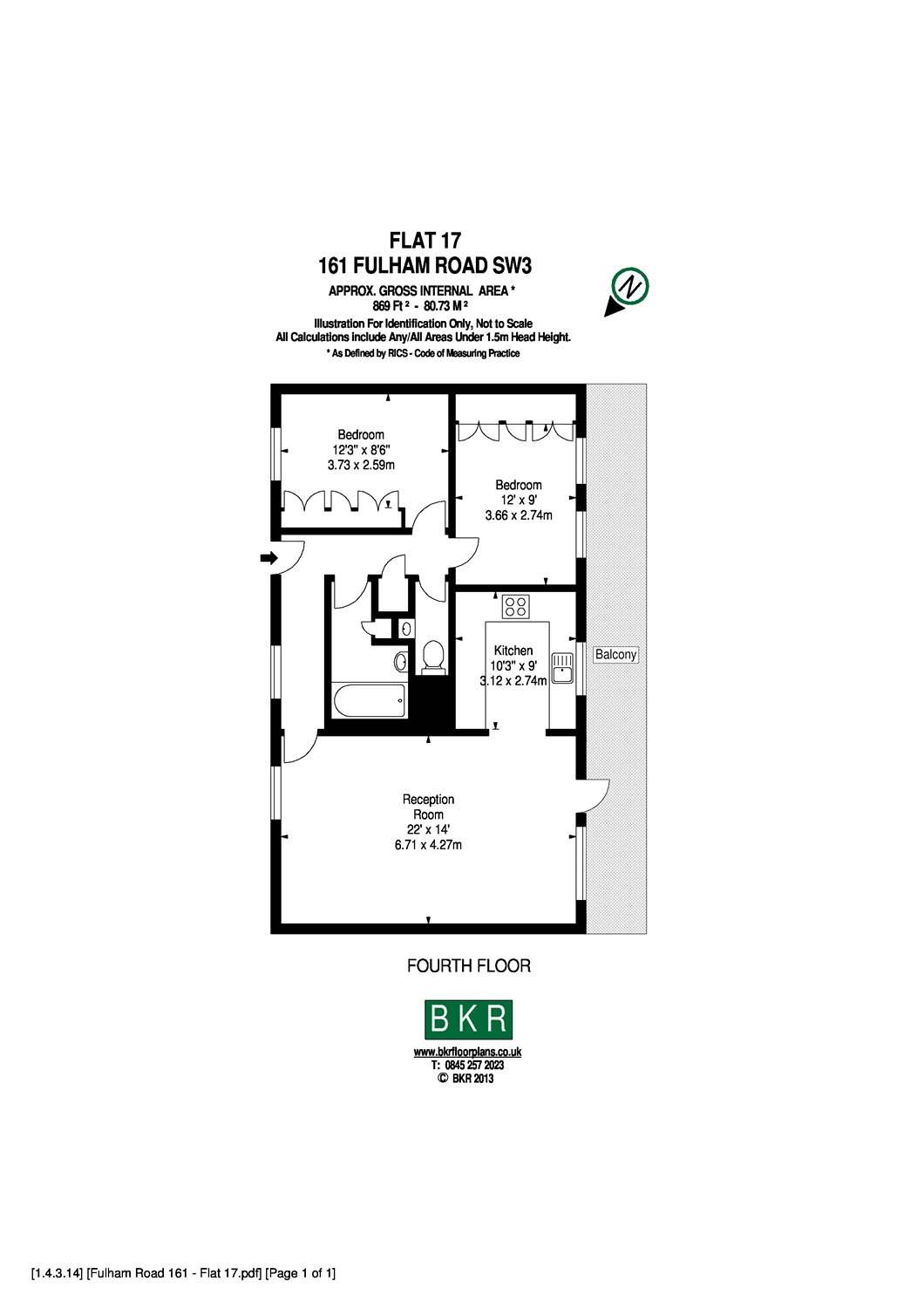 2 Bedrooms Flat to rent in Fulham Road, Chelsea, London SW3