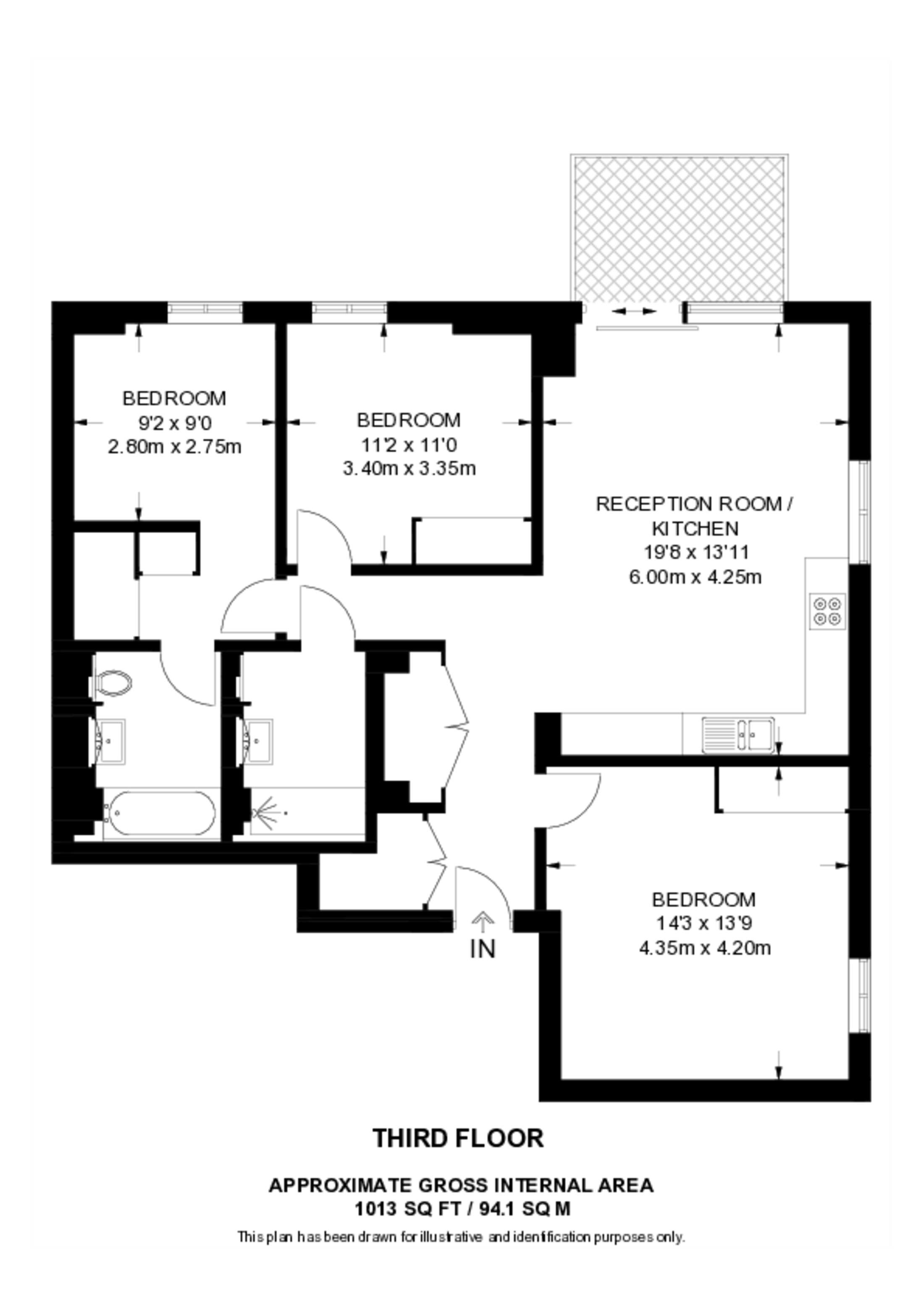West End Gate, Little Venice floorplan