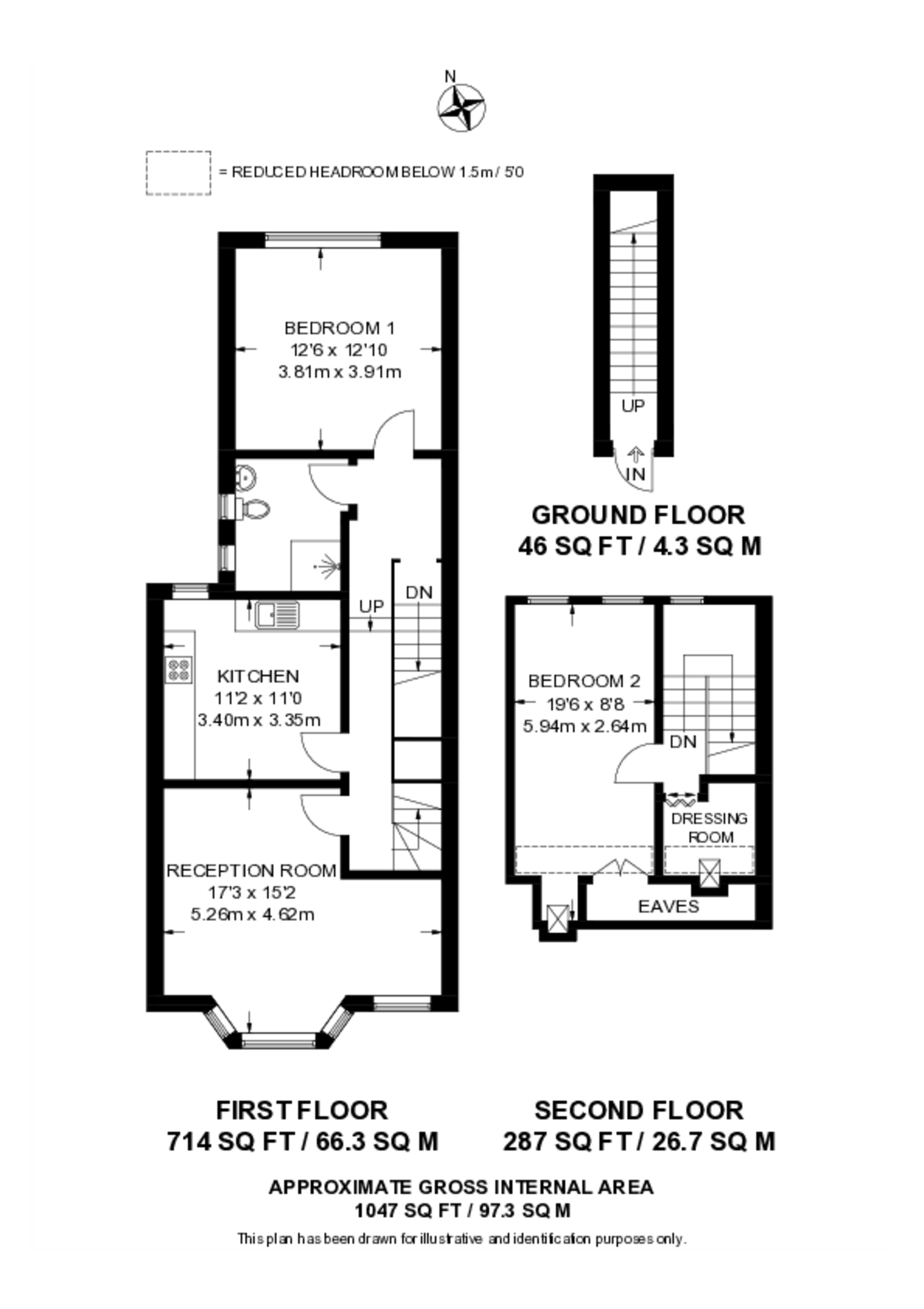 Gonville Road, Mitcham floorplan