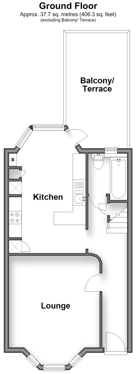 Clarendon Road, Dover floorplan