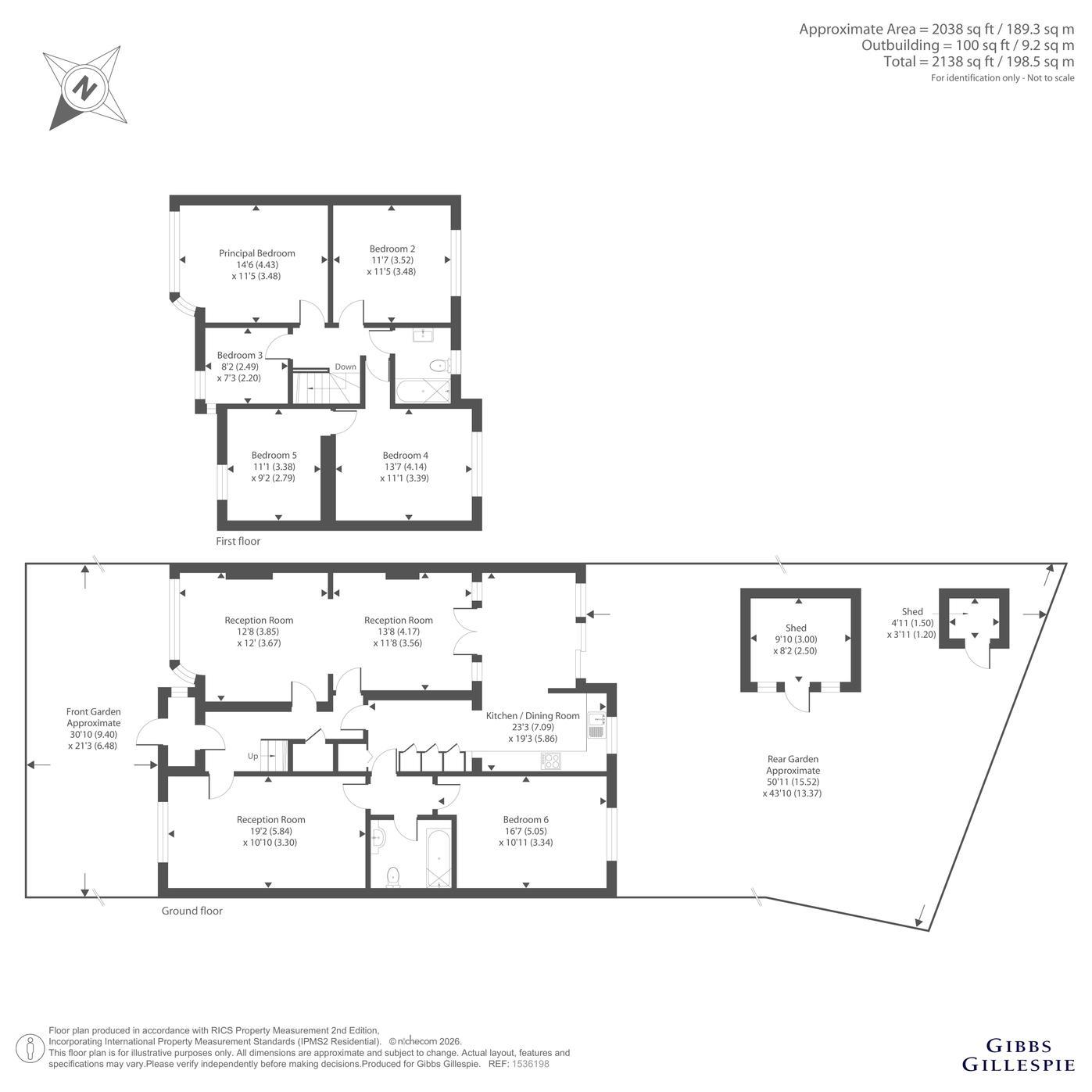 Woodlands, Middlesex floorplan