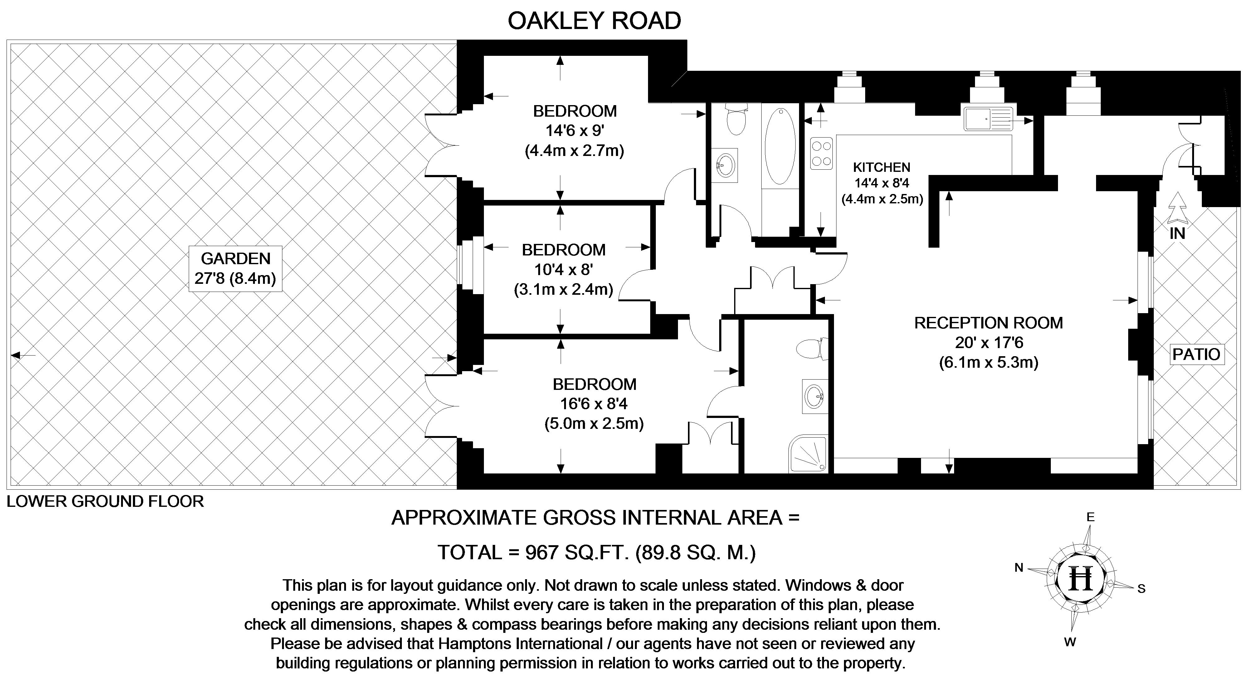 3 Bedrooms Flat to rent in Oakley Road, London N1