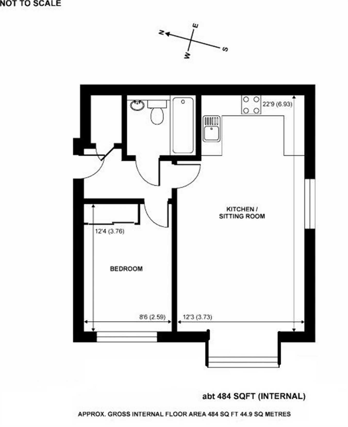 1 Bedrooms Flat for sale in Scholars Place, Walton-On-Thames KT12