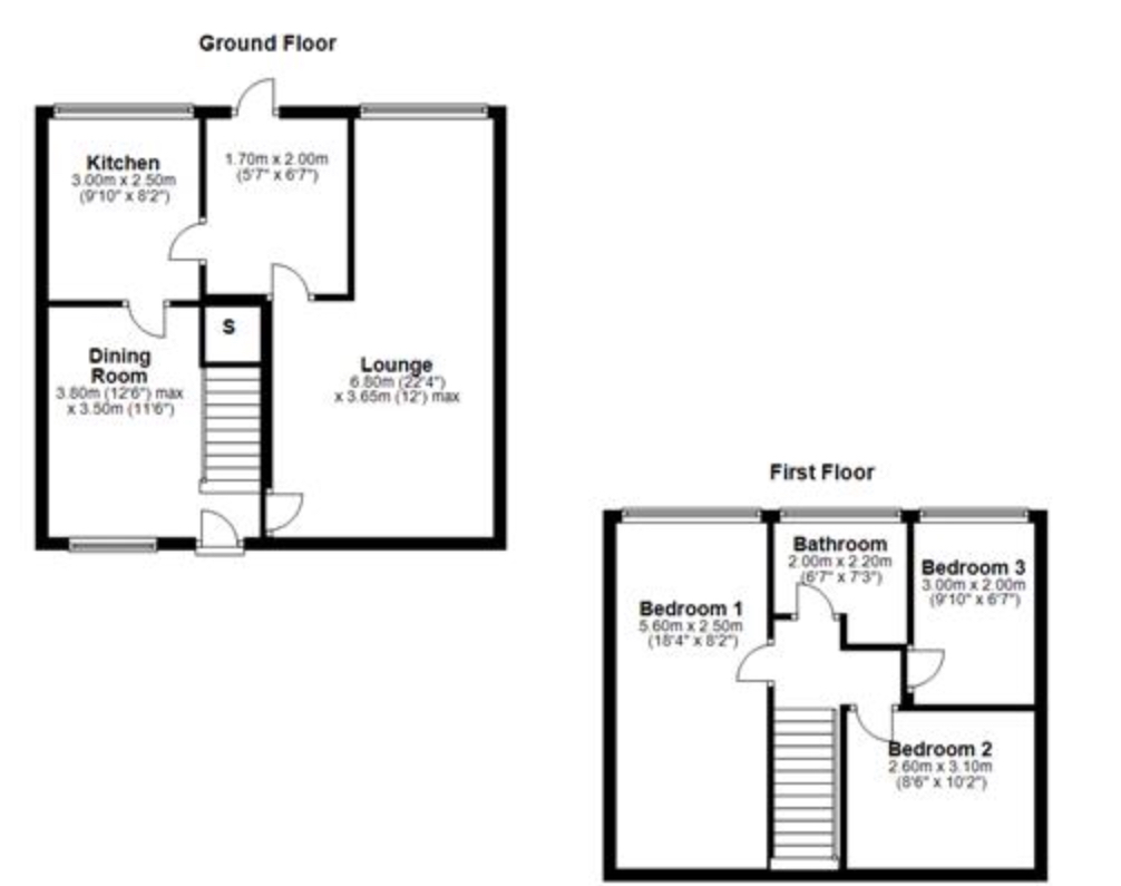 3 Bedrooms Terraced house for sale in Rowland Close, Fearnhead, Warrington WA2