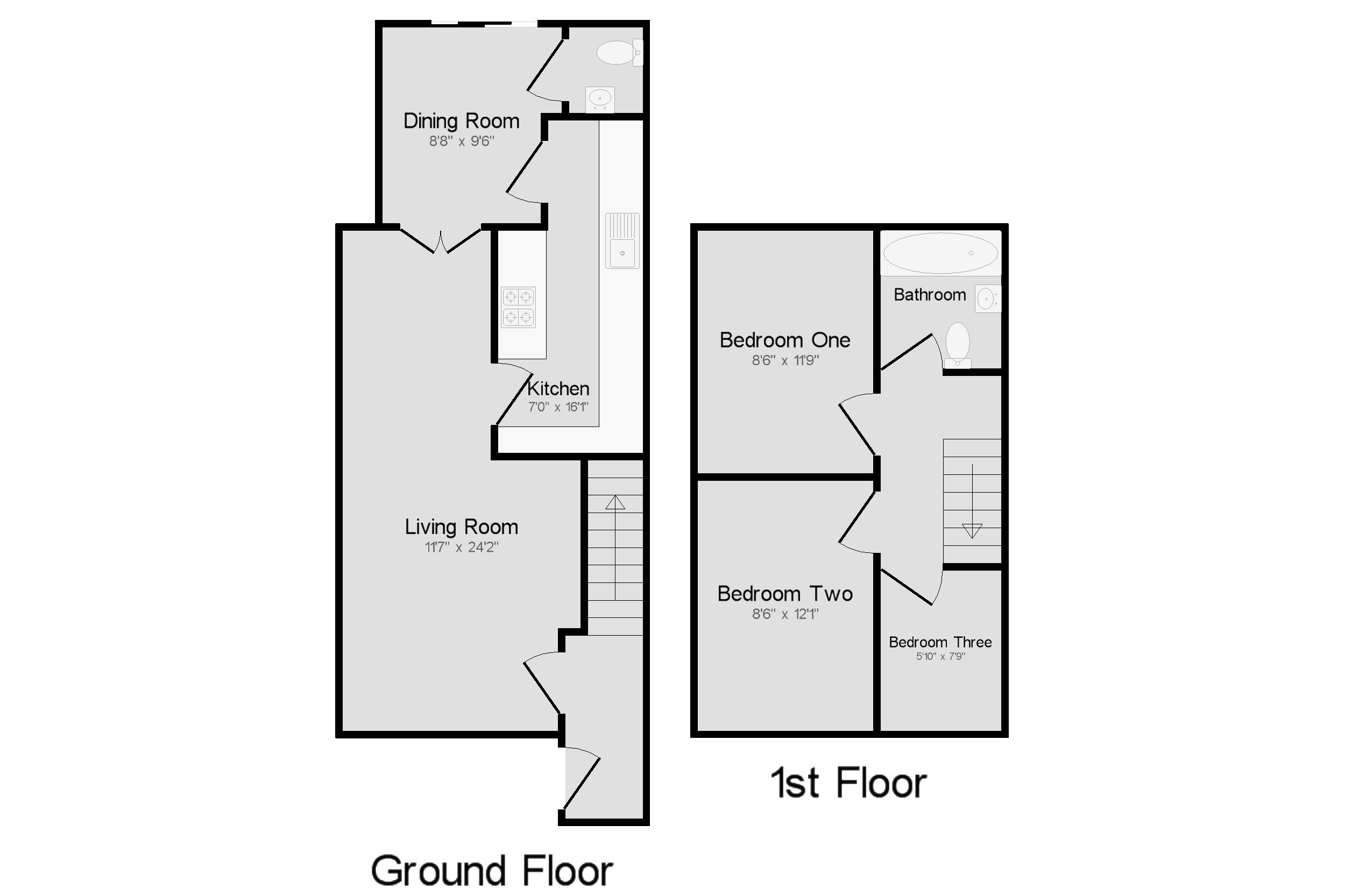 3 Bedrooms  to rent in Wey Close, Camberley GU15