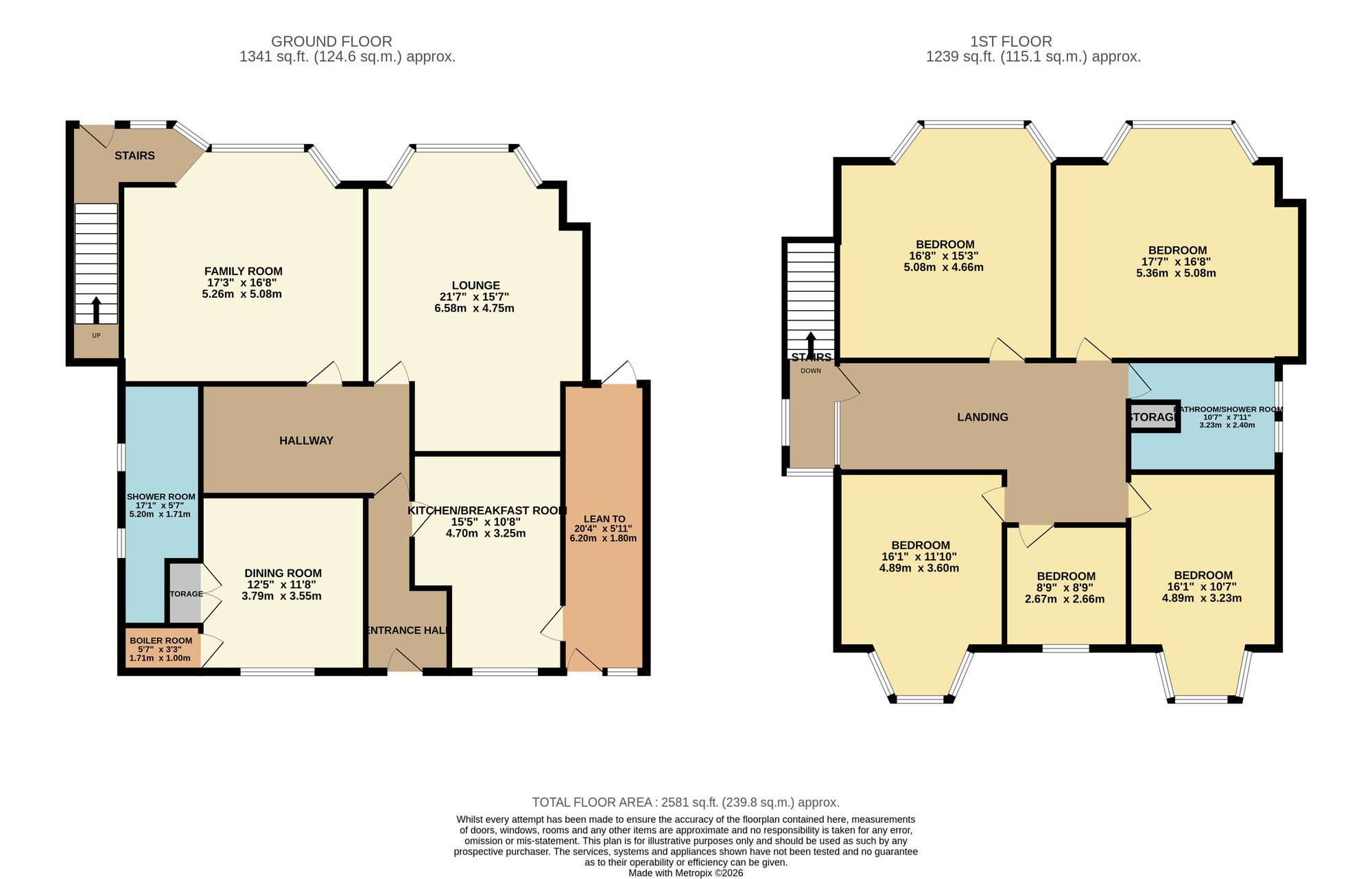 64 Lowther Road, Bournemouth floorplan