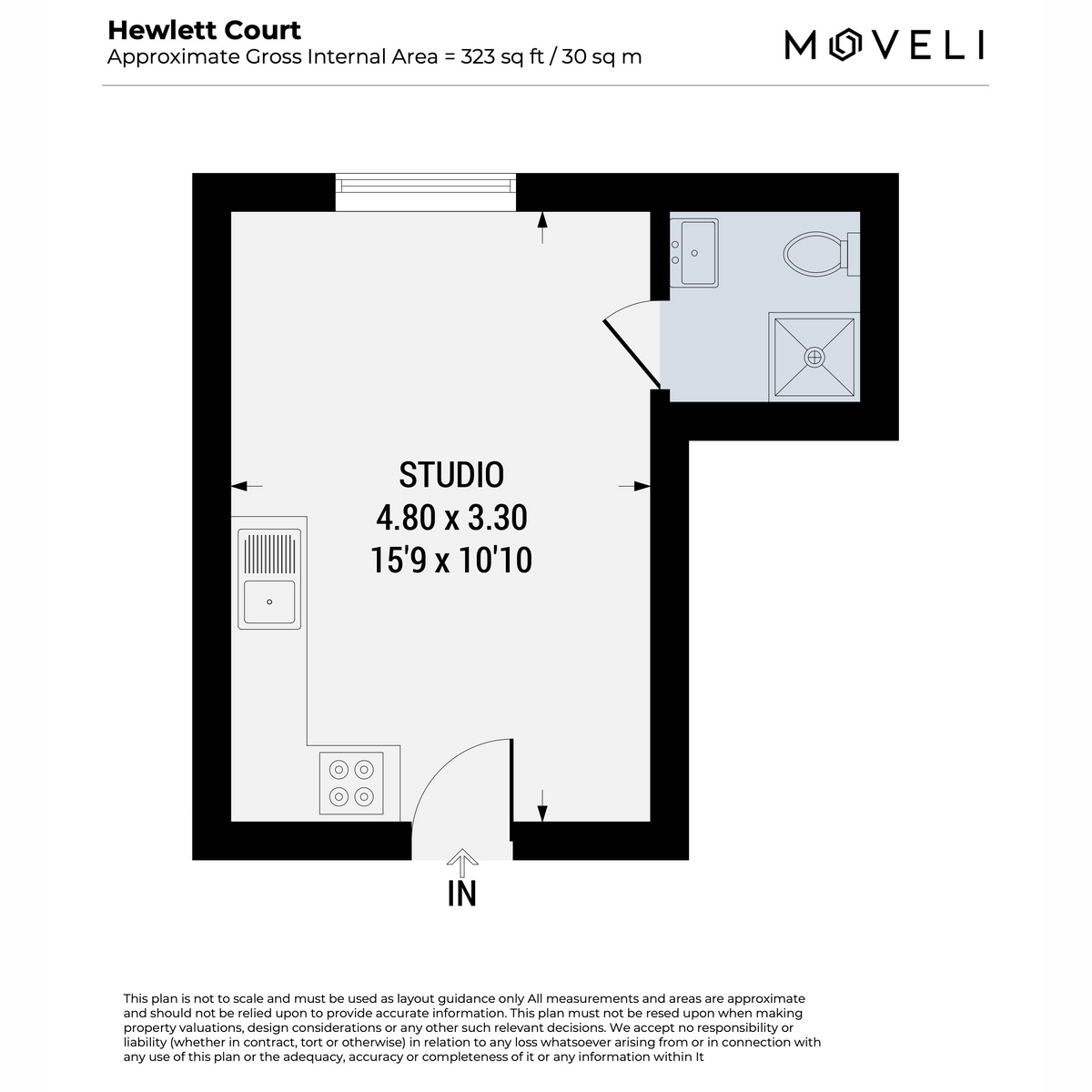 Flat 10, Hewlett Court, Mersey Road, Cheltenham floorplan